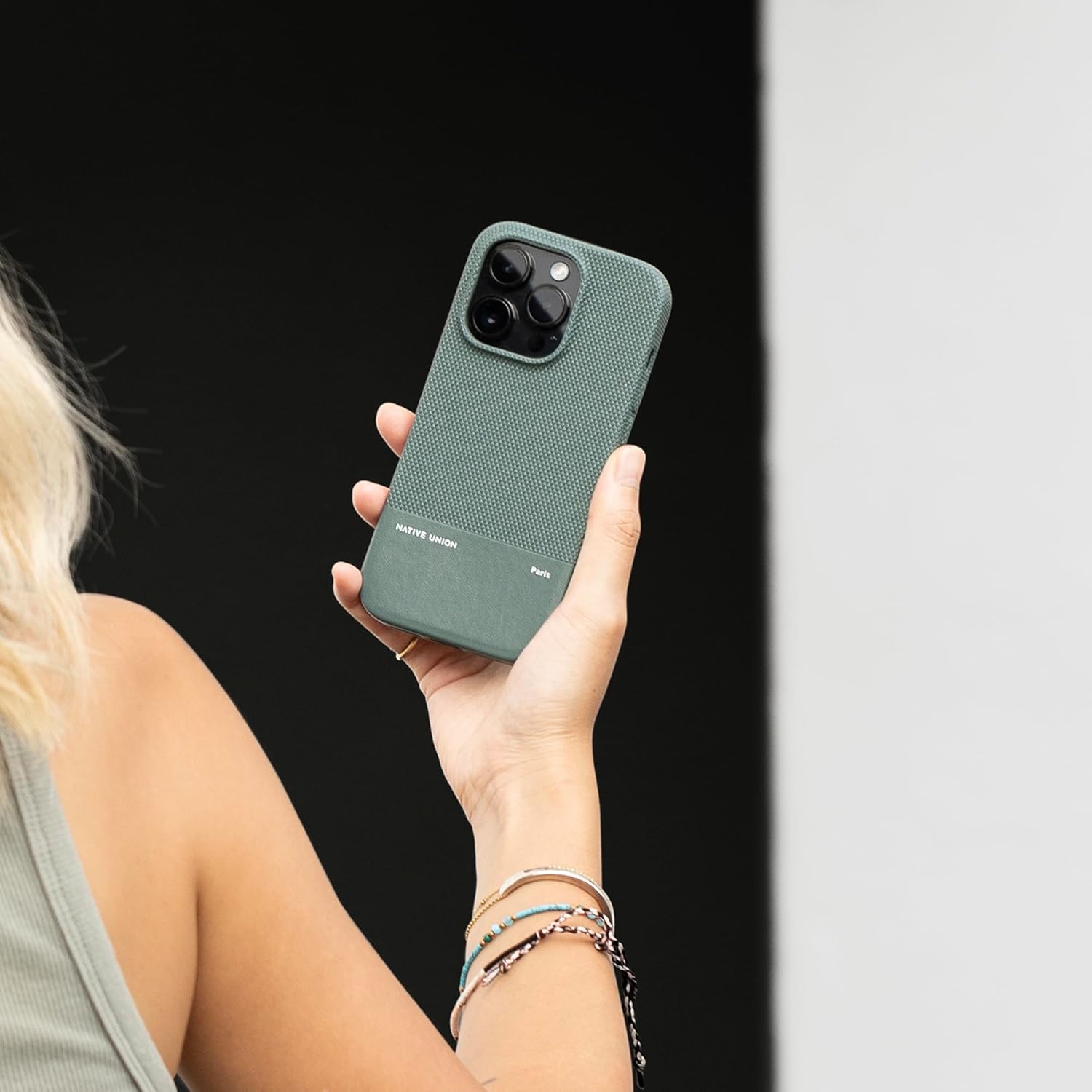 NATIVE UNION (RE)CLASSIC CASE FOR IPHONE 16 PRO MAX SLATE GREEN
