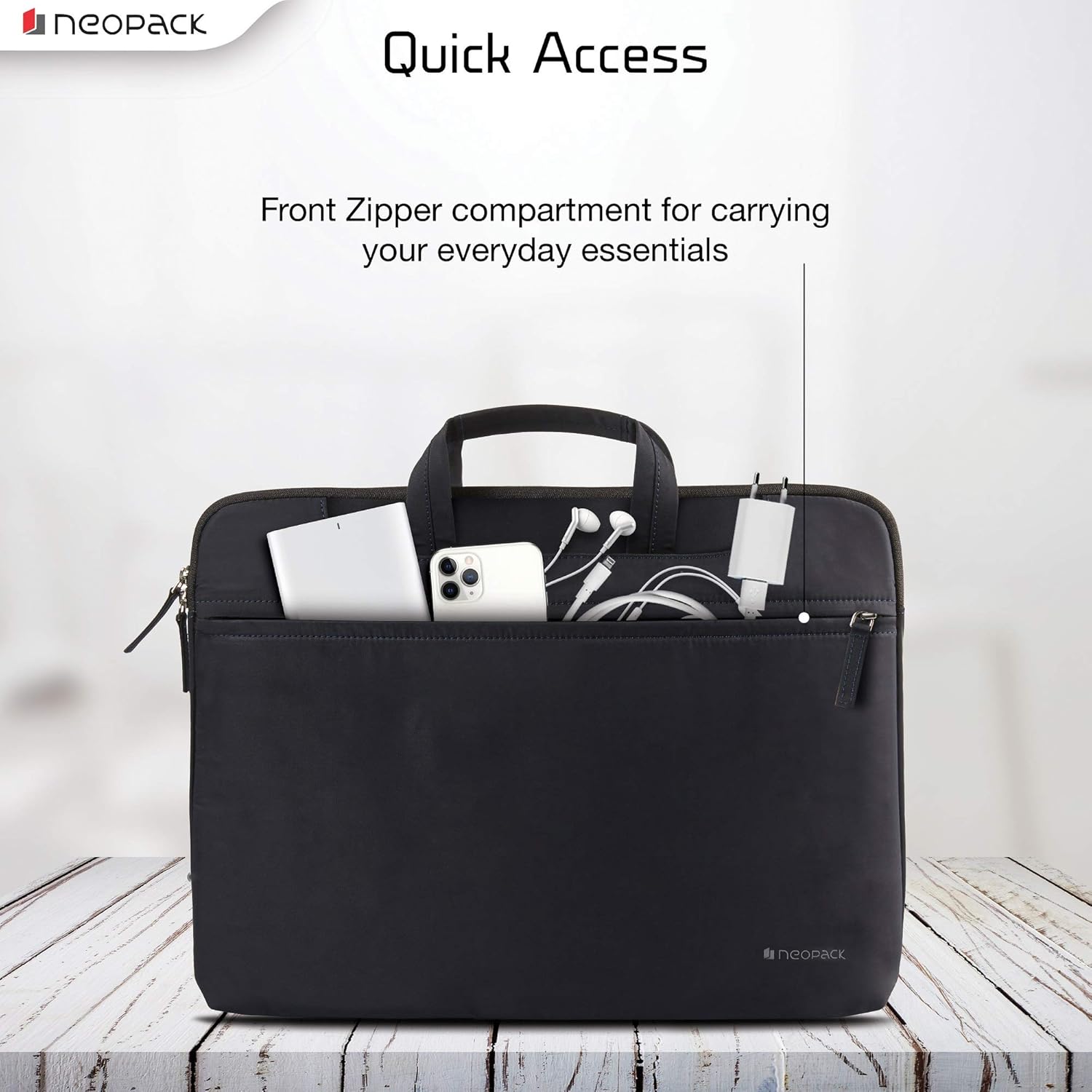 Neopack Svelte Sleeve/Laptop Bag for All 13 Inch Laptops and 13.3 Inch MacBook Pro/Air (Navy Blue)