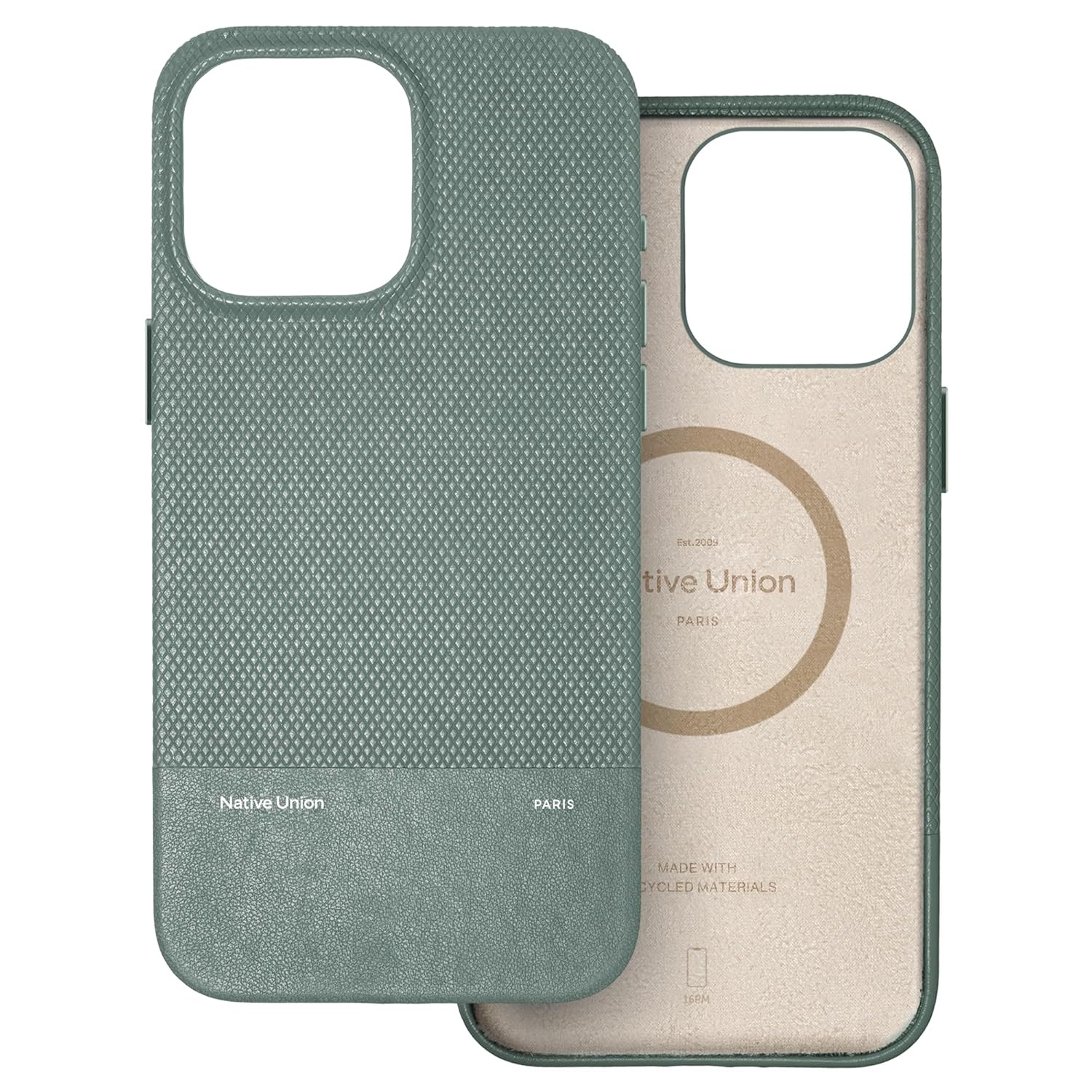 NATIVE UNION (RE)CLASSIC CASE FOR IPHONE 16 PRO MAX SLATE GREEN