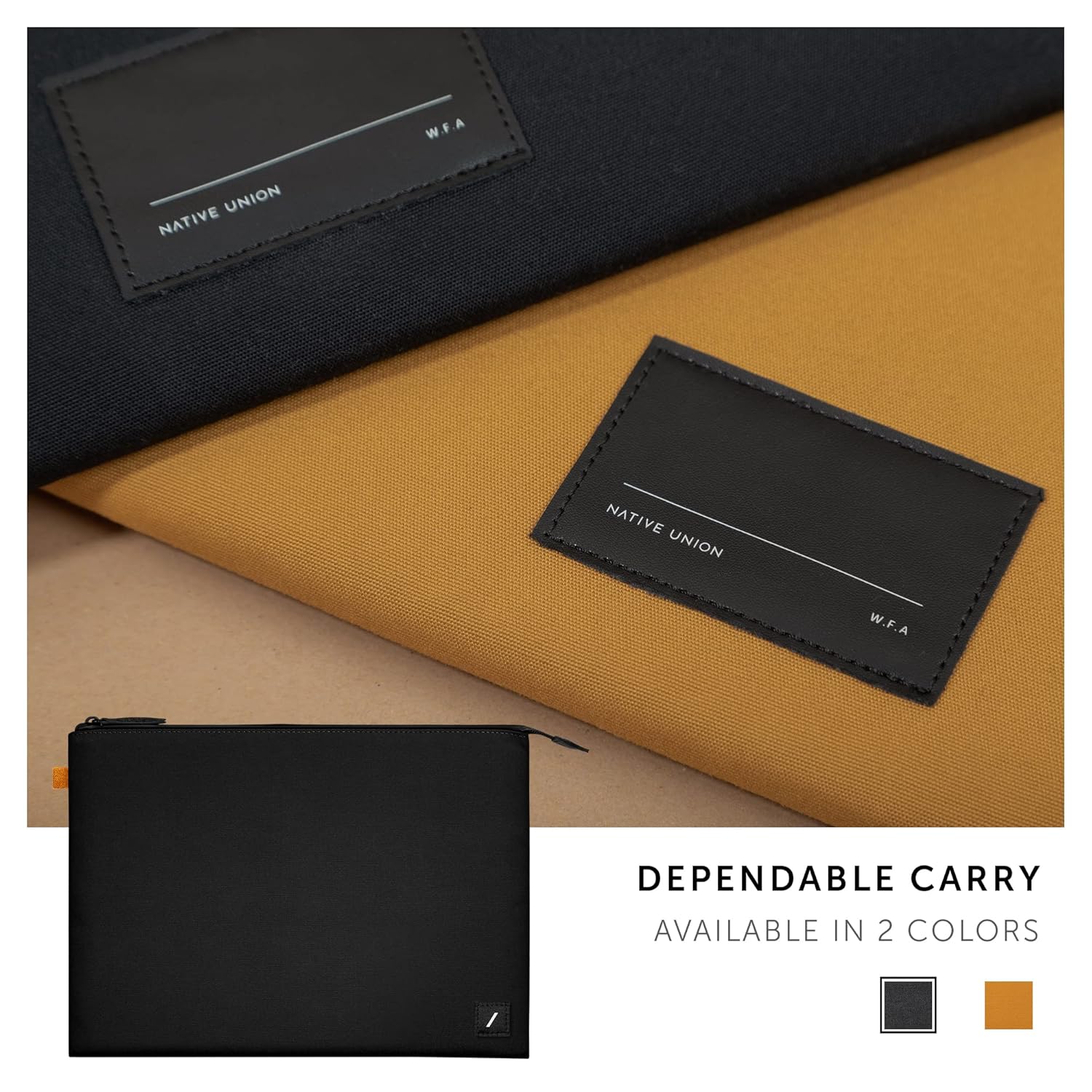 NATIVE UNION STOW LITE SLEEVE FOR  MACBOOK  14" BLACK