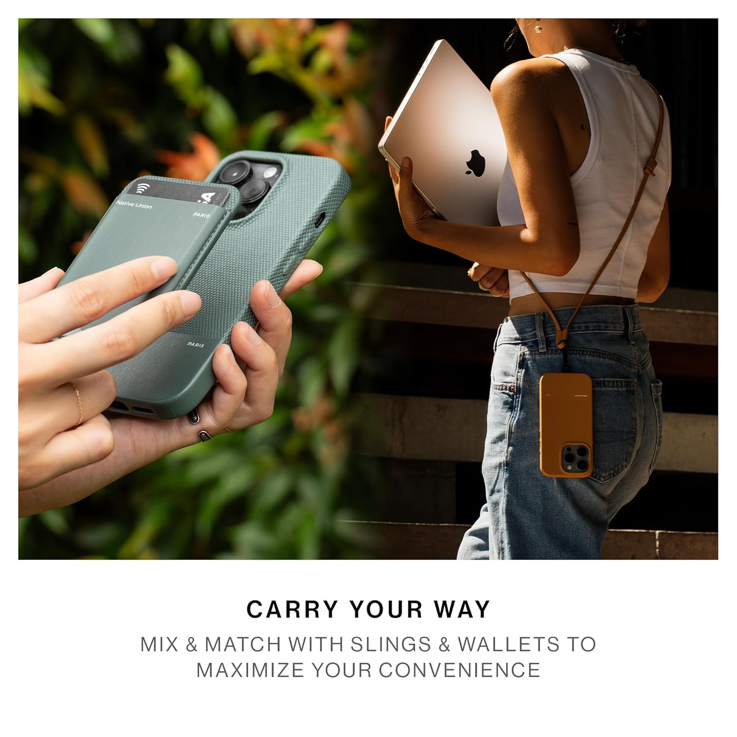 NATIVE UNION (RE)CLASSIC CASE FOR IPHONE 16 PRO MAX SLATE GREEN