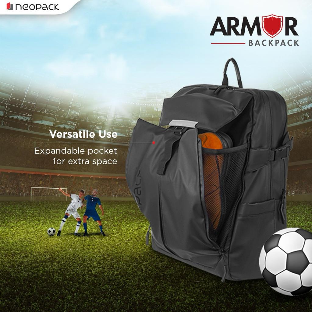 Armor All Weather Backpack For 16" Laptops & Macbooks (Black)