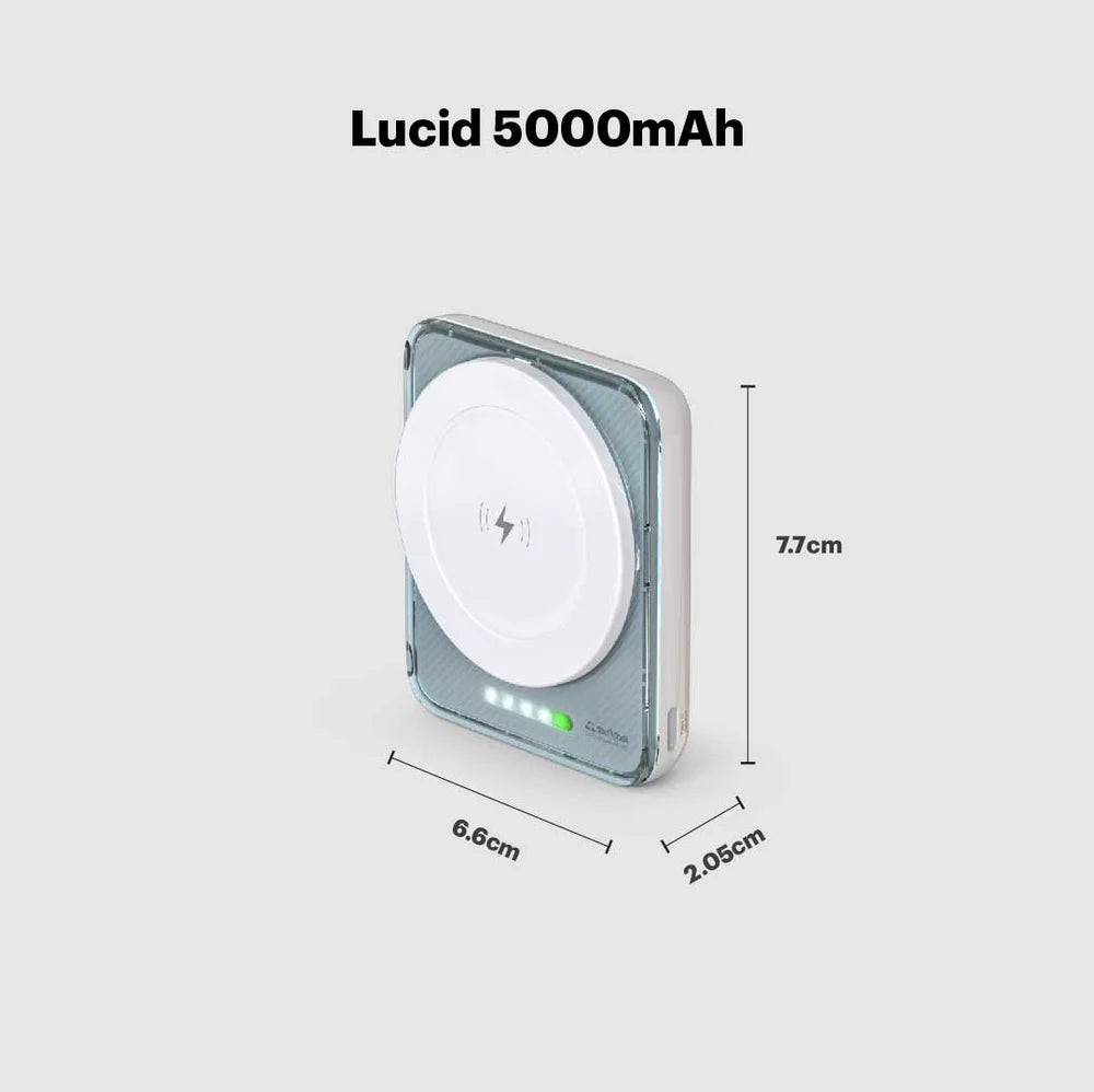 Lucid 15W Magnetic Wireless Powerbank for Iphone 12 and Above
