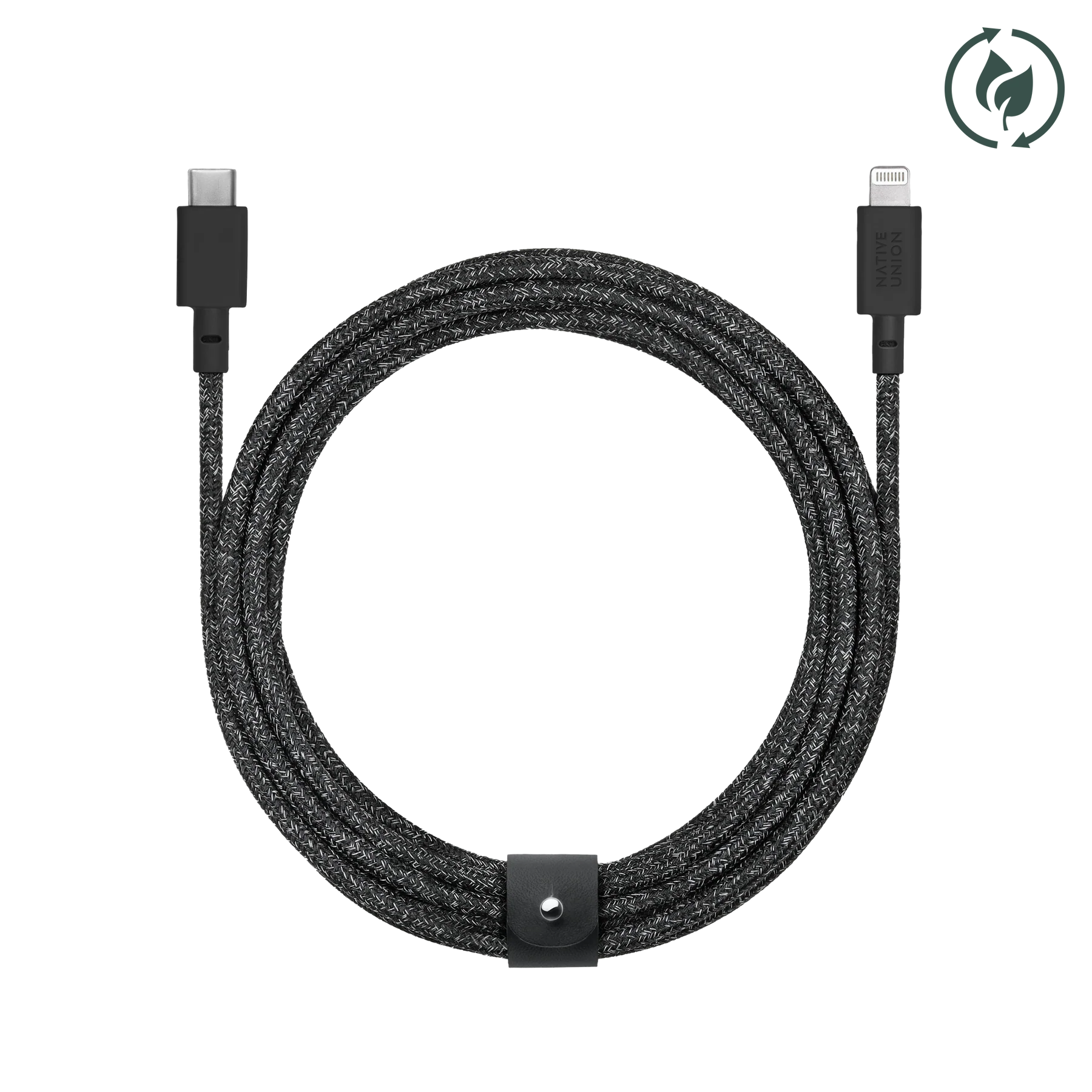 " NATIVE UNION BELT CABLE -KV-C-LIGHTNING- COSMOS BLK-3M."