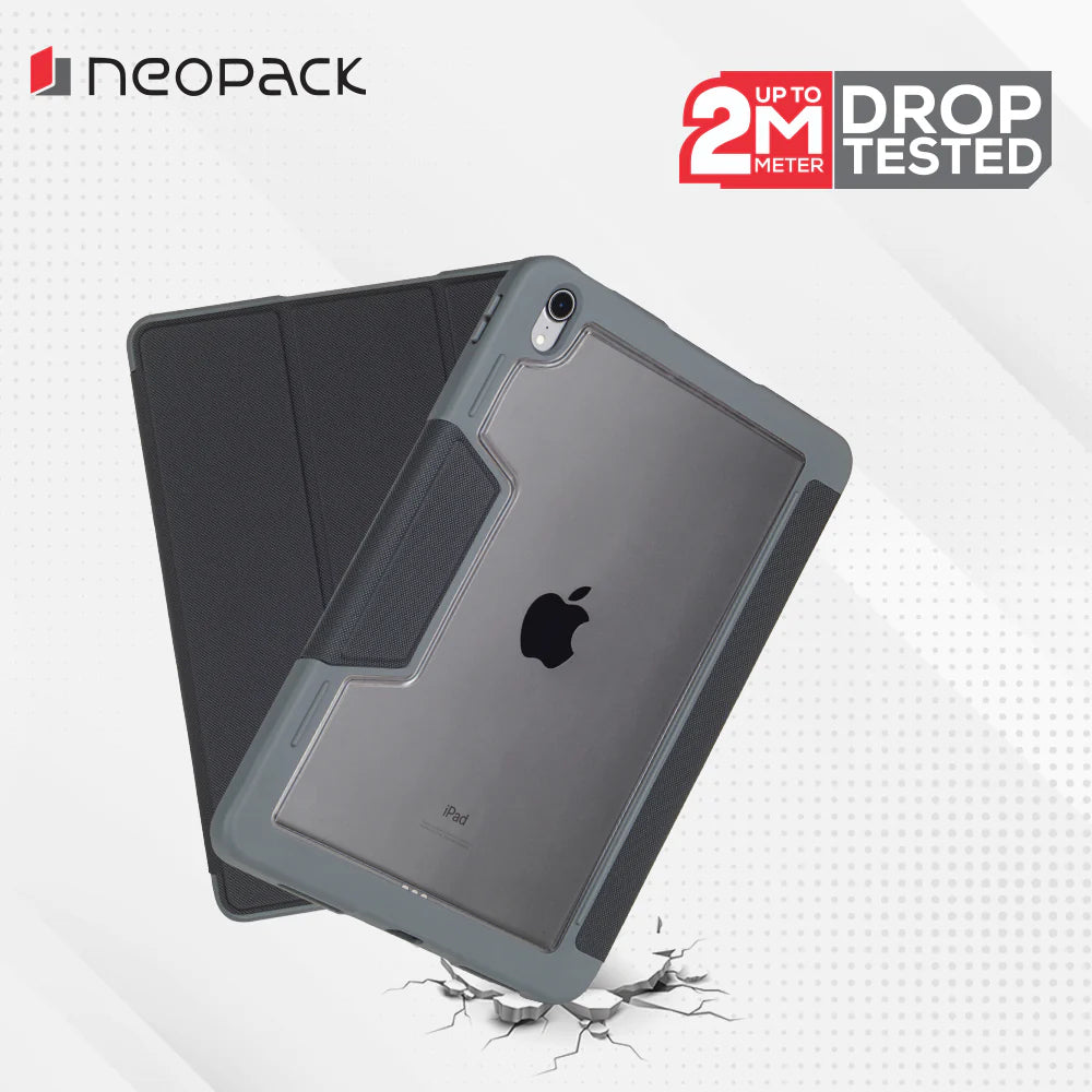 Drop Tested Defender Case With Pencil Holder For IPad Air 13, Fits: M2 And M3 Models / IPad Pro 12.9", Fits: 4th, 5th, 6th Gen. (Black)