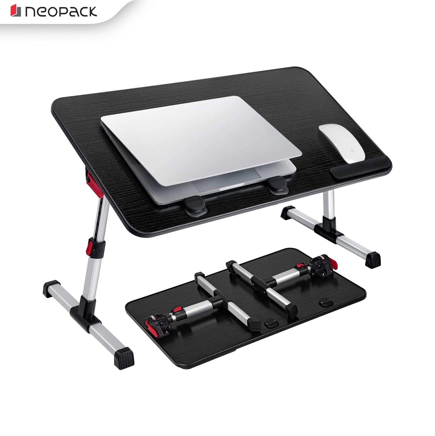 Neopack Ergonomic Laptop Table With Foldable Legs (Fits: 13" - 16" Laptops & Macbooks)