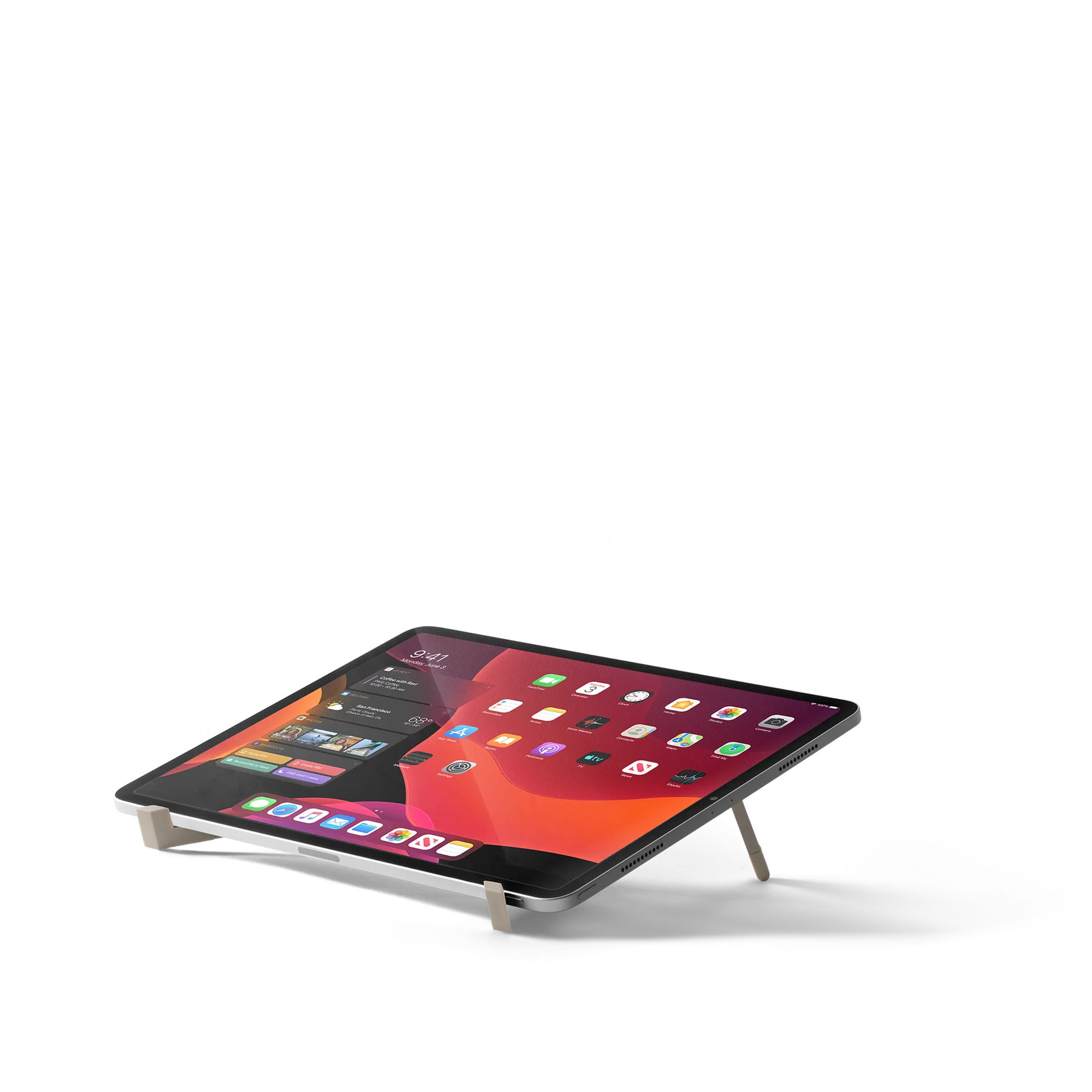 Native Union Fold Aluminium Laptop Stand Sanstone-Rp