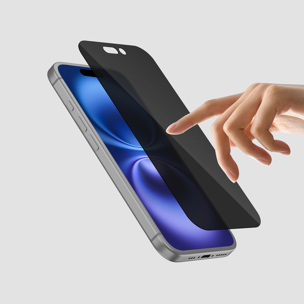 GRIPP Privacy Tempered Glass for Apple iPhone 16 Plus