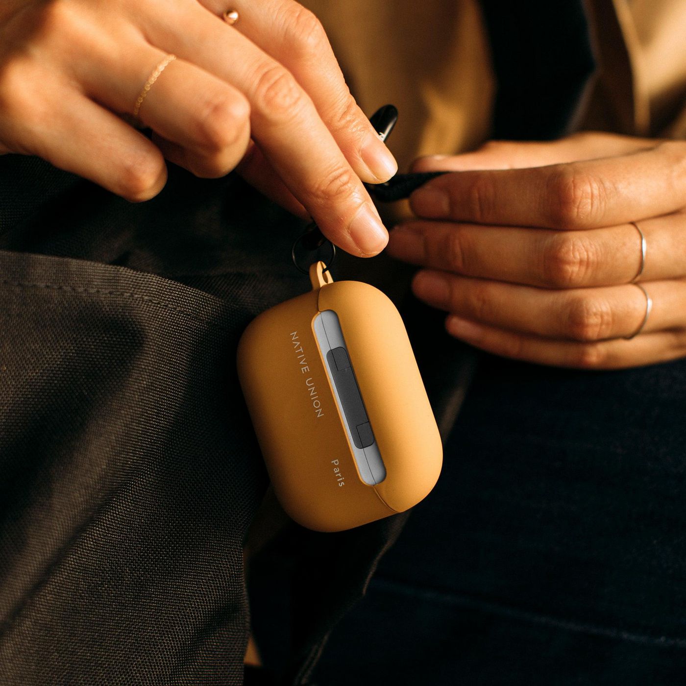 Native Union Roam Case For Airpods Pro 2 Kraft-Np