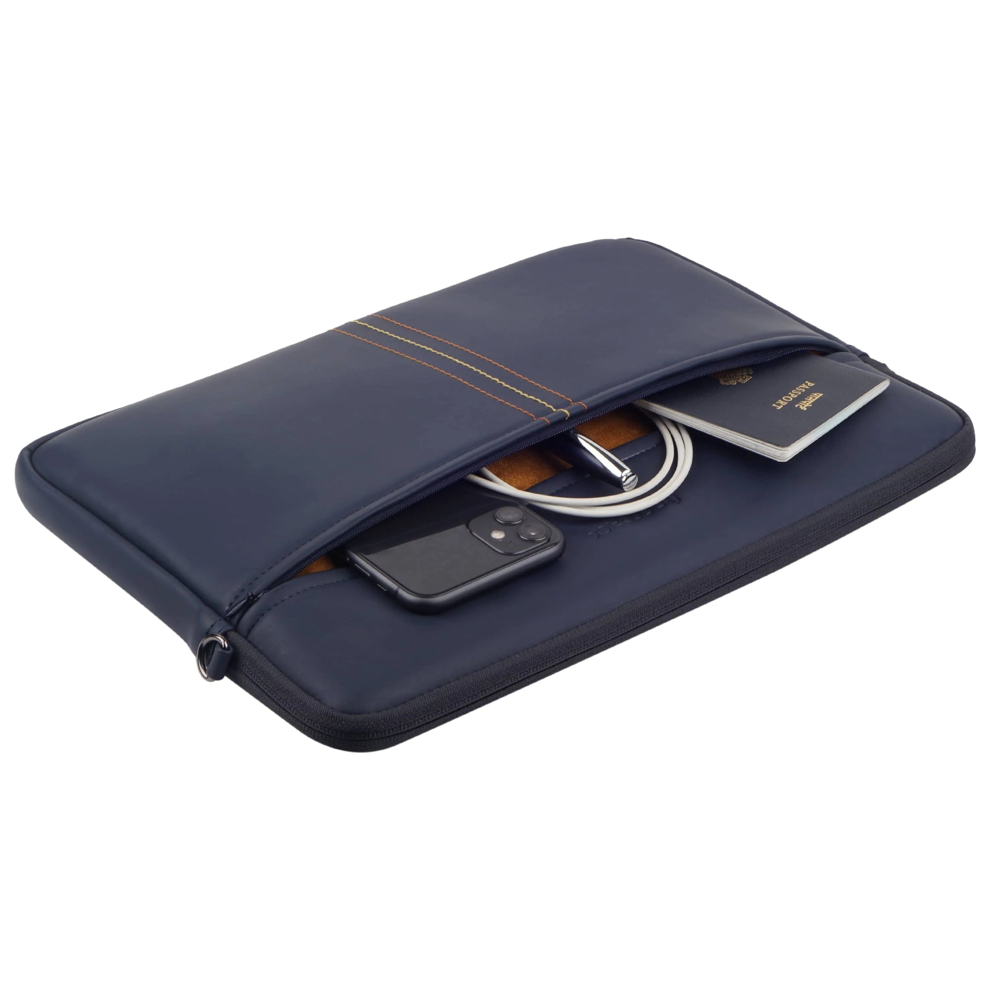 Neopack Stanley Sleeve With Pouch For Upto 16.2" Macbooks (Blue)