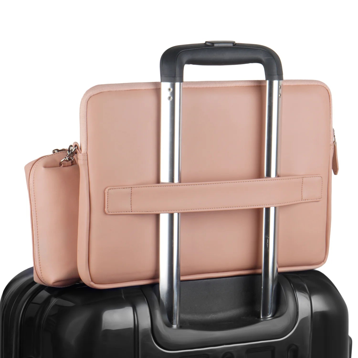 Neopack Stanley Sleeve With Pouch For Upto 14.2" Macbooks (Pink)