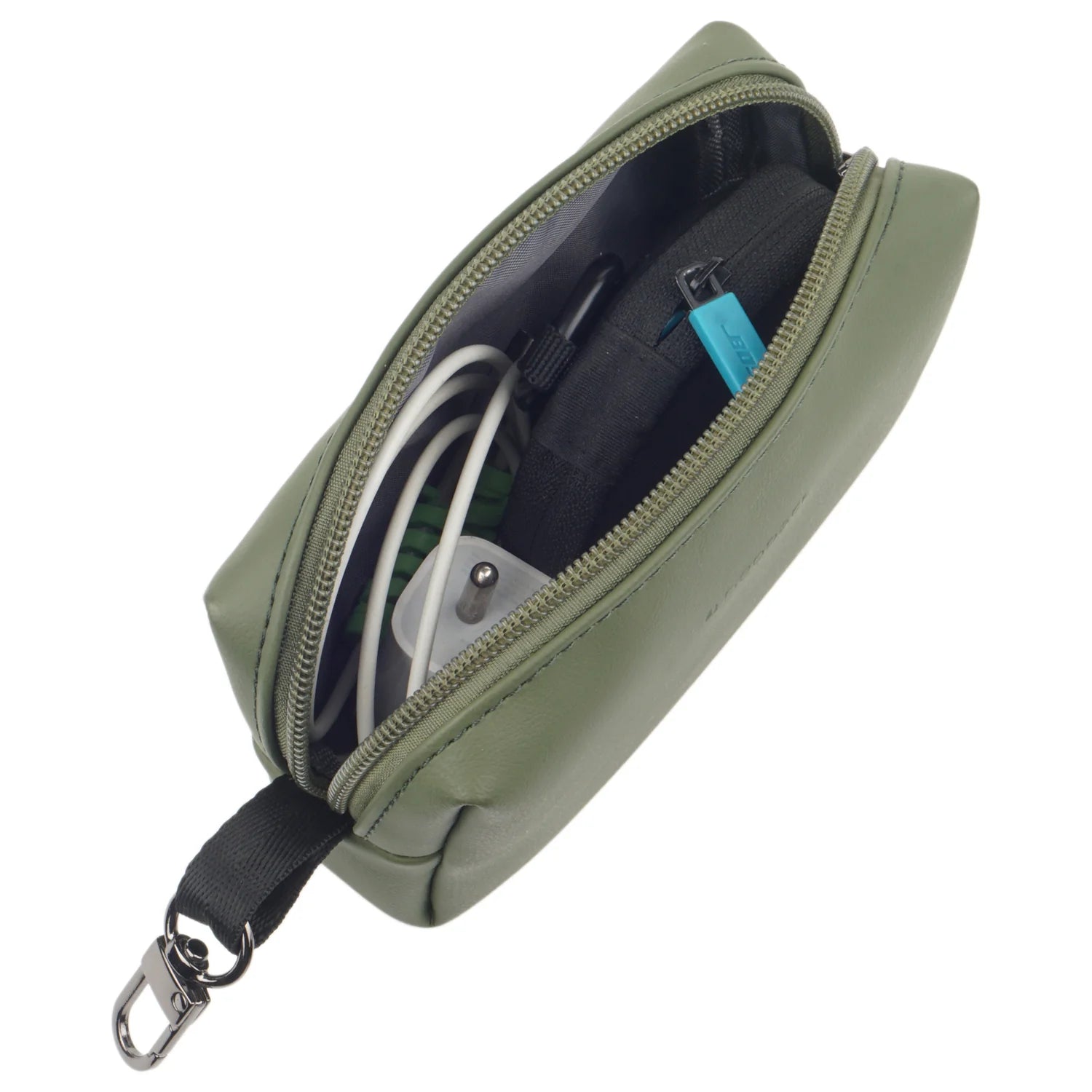 Neopack Leather Sleeve With Pouch For Upto 14.2" Macbooks (Green)