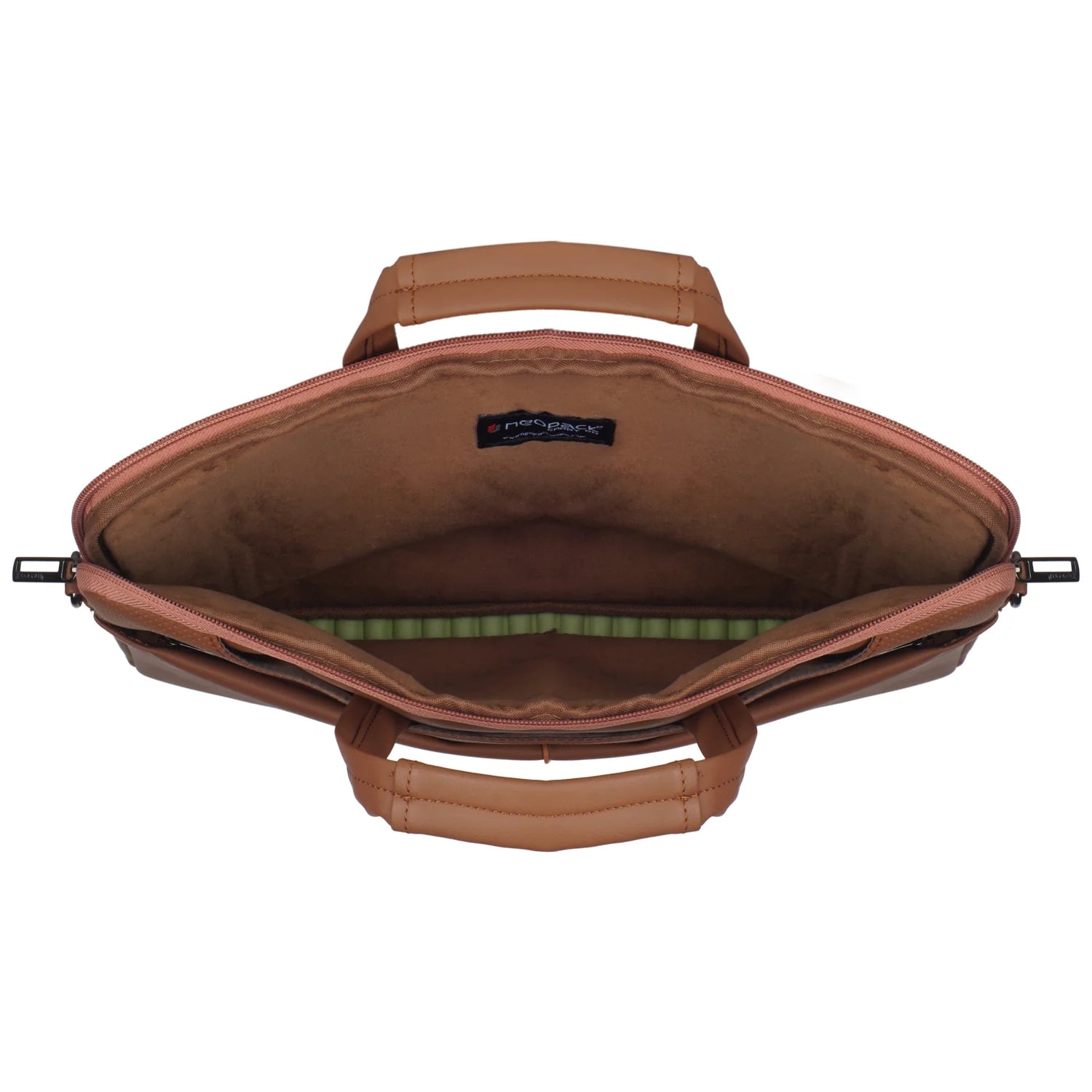 Neopack Leather Sleeve With Pouch For Upto 16.2" Macbooks (Tan)