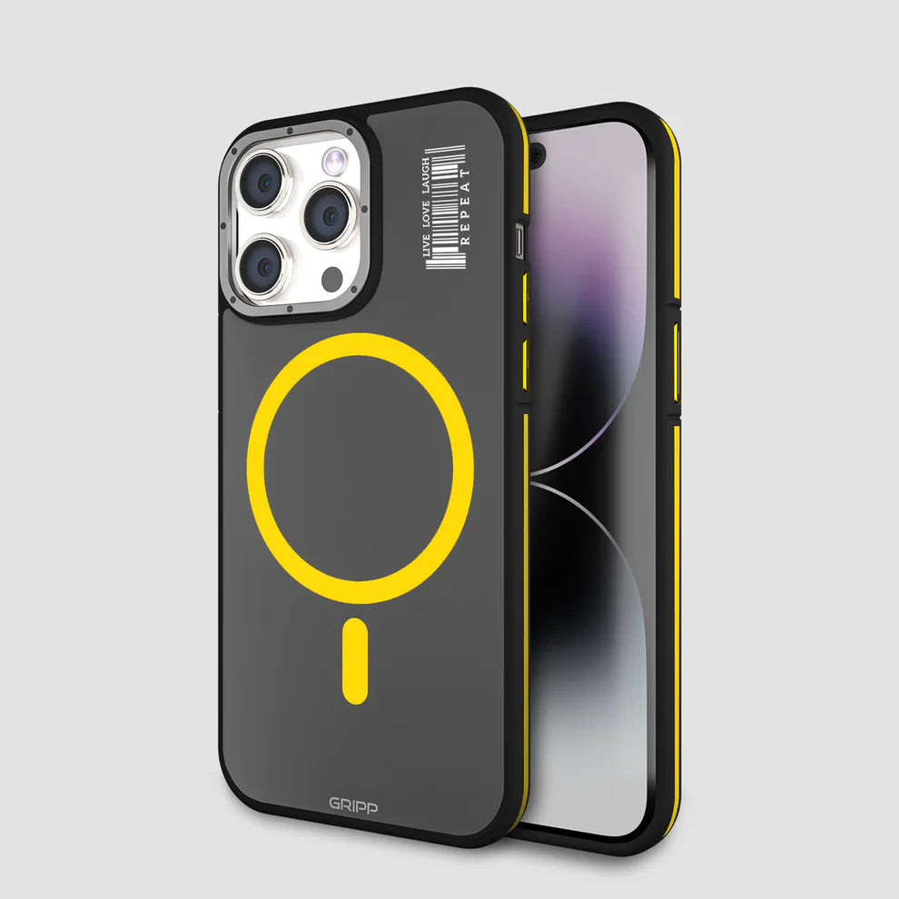 GRIPP Raigor Apple iPhone 15 Pro Max with MagSafe Case - Yellow