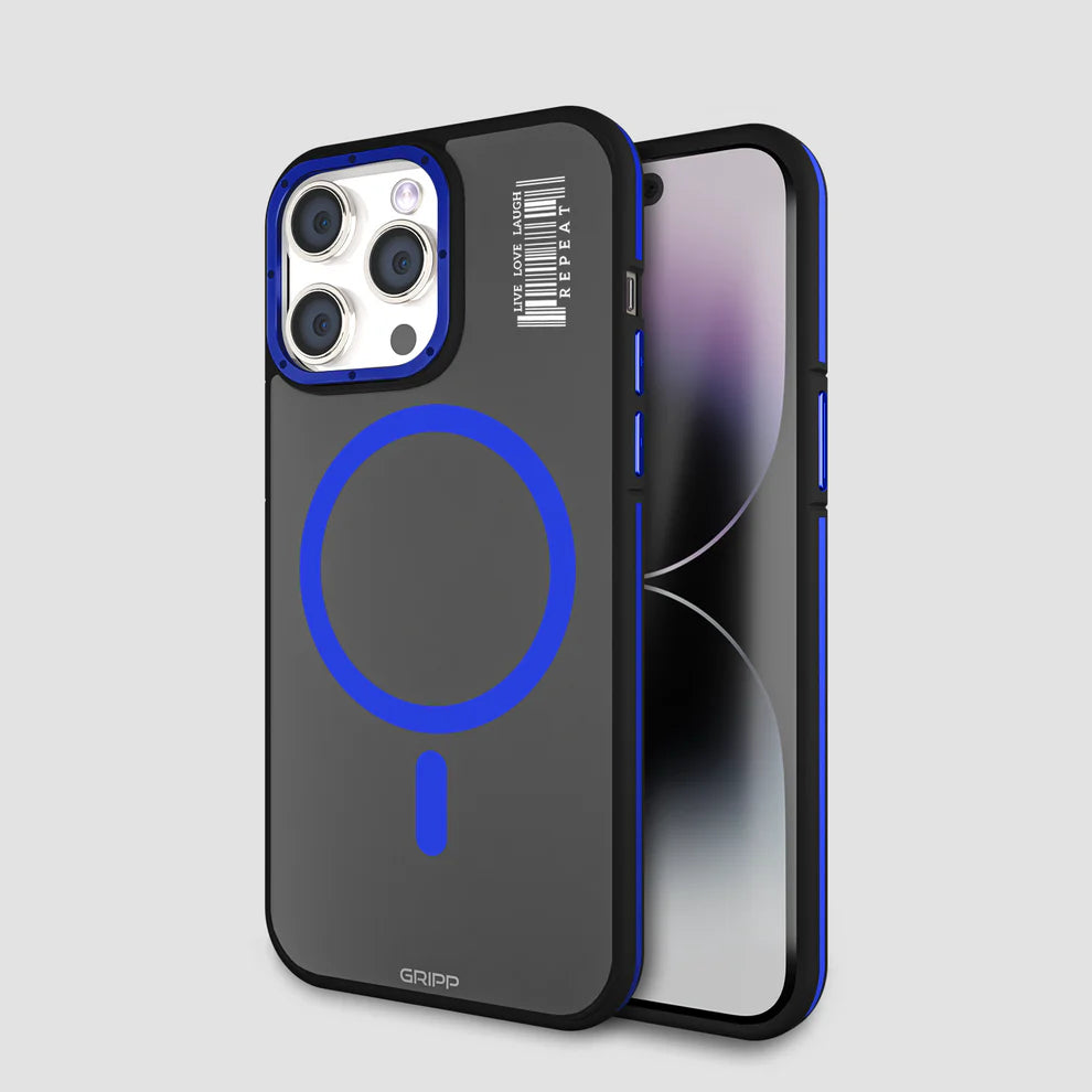 GRIPP Raigor Apple iPhone 15 Pro with MagSafe Case - Blue