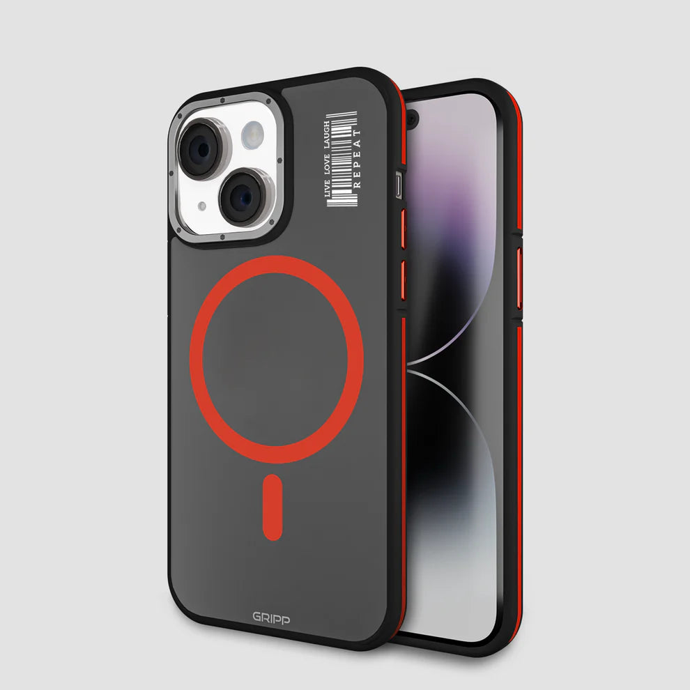 GRIPP Raigor Apple iPhone 15 with MagSafe Case - Red
