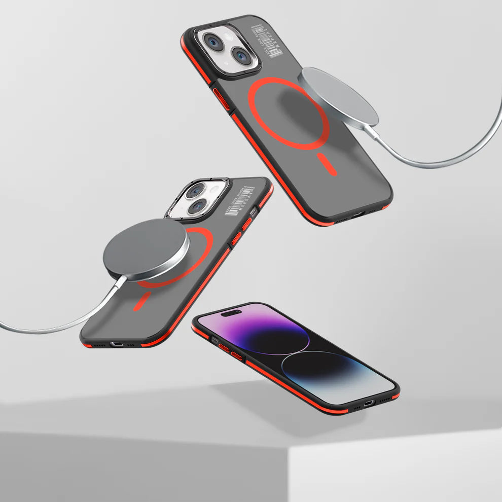 GRIPP Raigor Apple iPhone 15 with MagSafe Case - Red