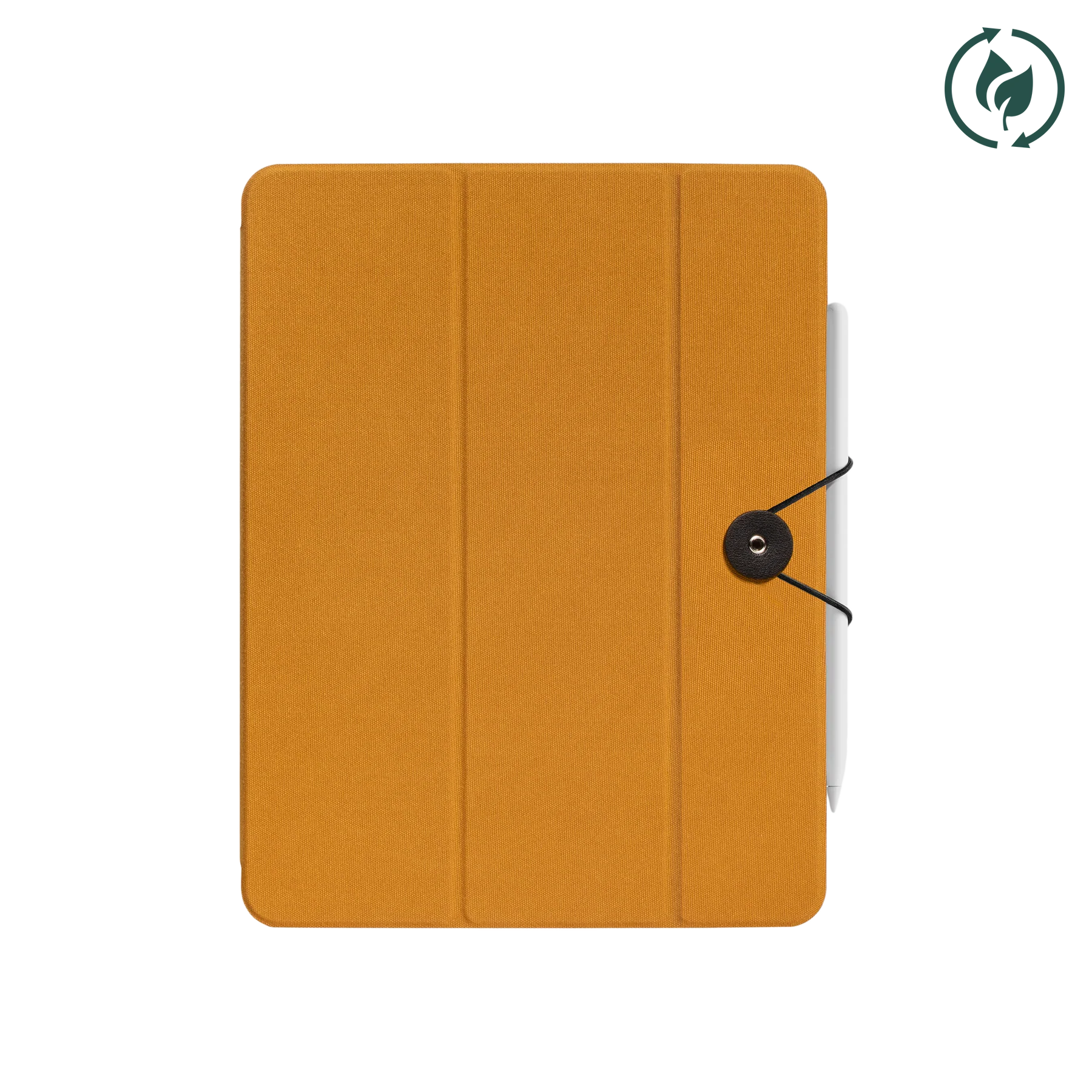 Native Union W.F.A iPad Folio – Minimalist Foldable Stand and Cover Made of Recycled Materials Compatible With iPad Pro 11”, iPad Air 10.9" with Easy Magnetic Attachment, Button & String Design -Kraft