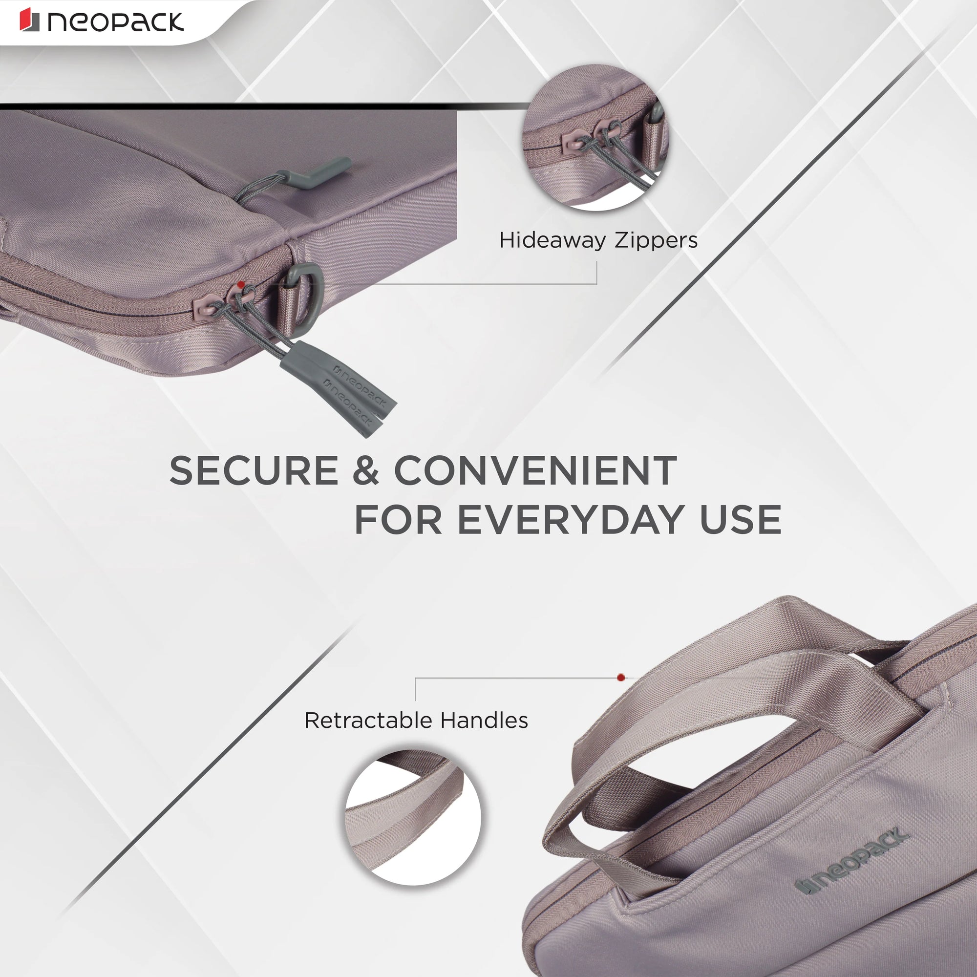 Neopack Sling Sleeve For Upto 14.2" Mabooks (Pink)