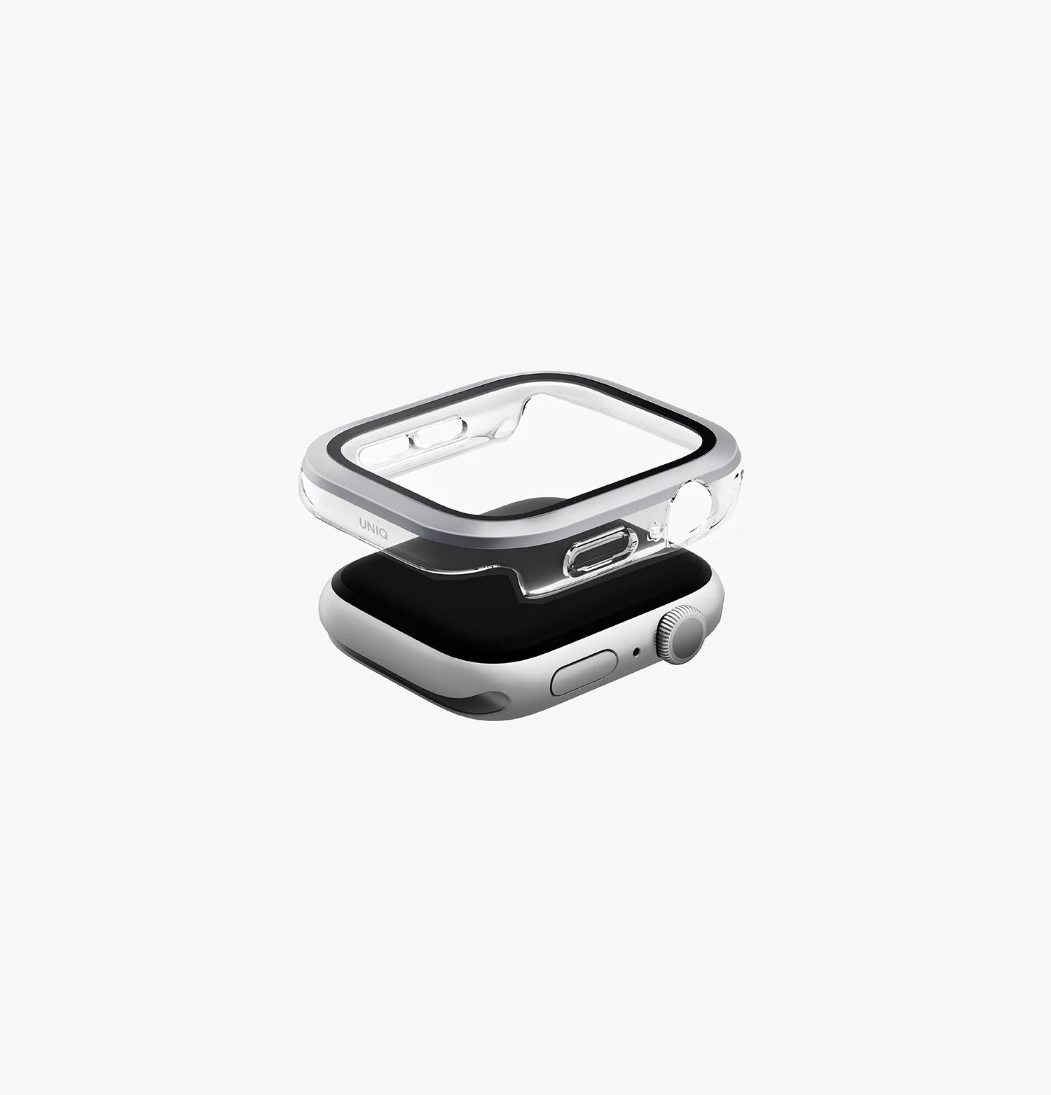 Uniq Voute Iwatch S10 Case(49mm)-VUT-91960-TITANIUM SILVER