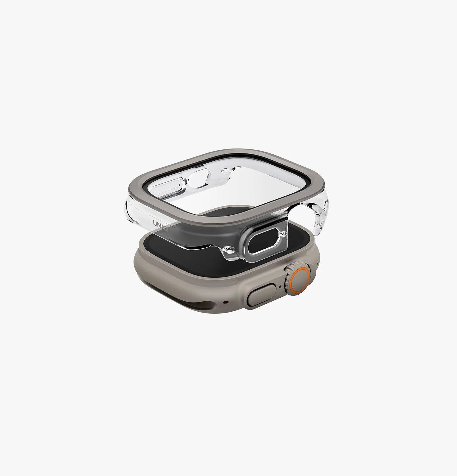 Uniq Voute Iwatch S10 Case(49mm)-VUT-91960-TITANIUM SILVER