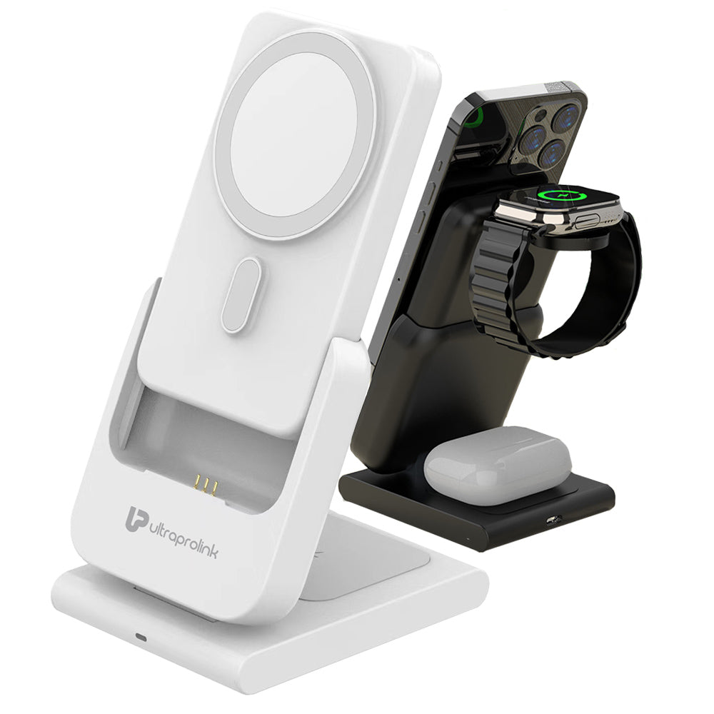 3-in-1 Vylis GO Wireless Dock with Detachable Mag-Safe Power Bank UM1006GO
