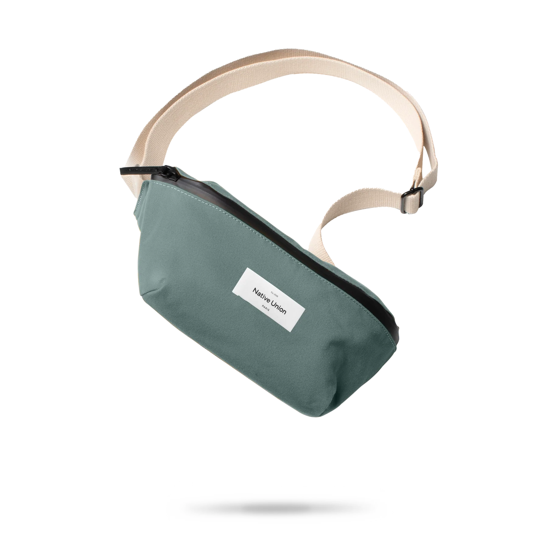 NATIVE UNION WFA CROSSBODY POUCH SLATE GREEN