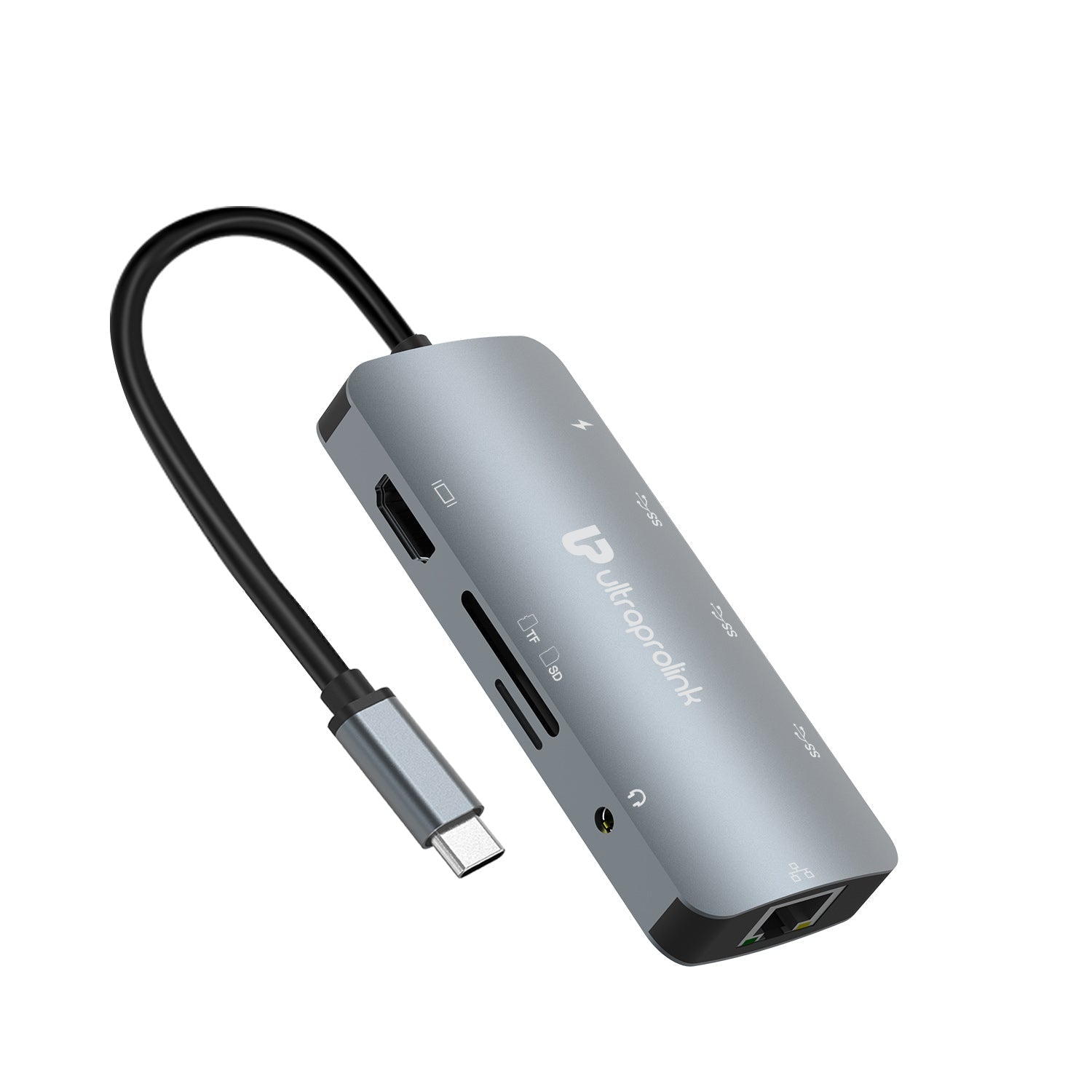 Super Hub 4C–USB Type C 3.1, 9-in-1 Type C Hub UL1057