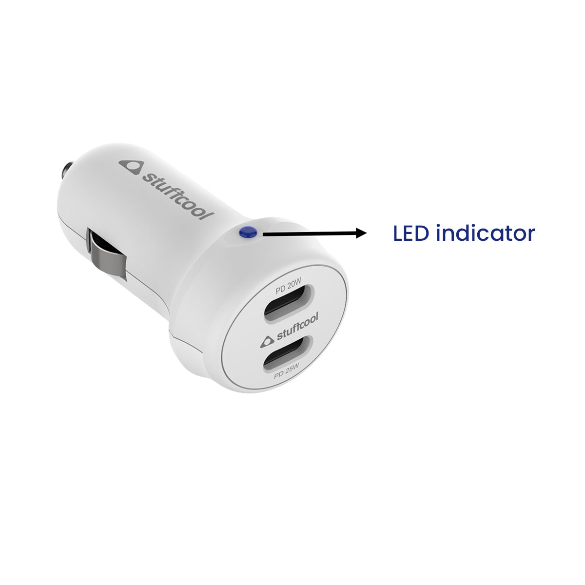 Atom Plus CC 45W Car Charger with PPS - Grab Your Gadget