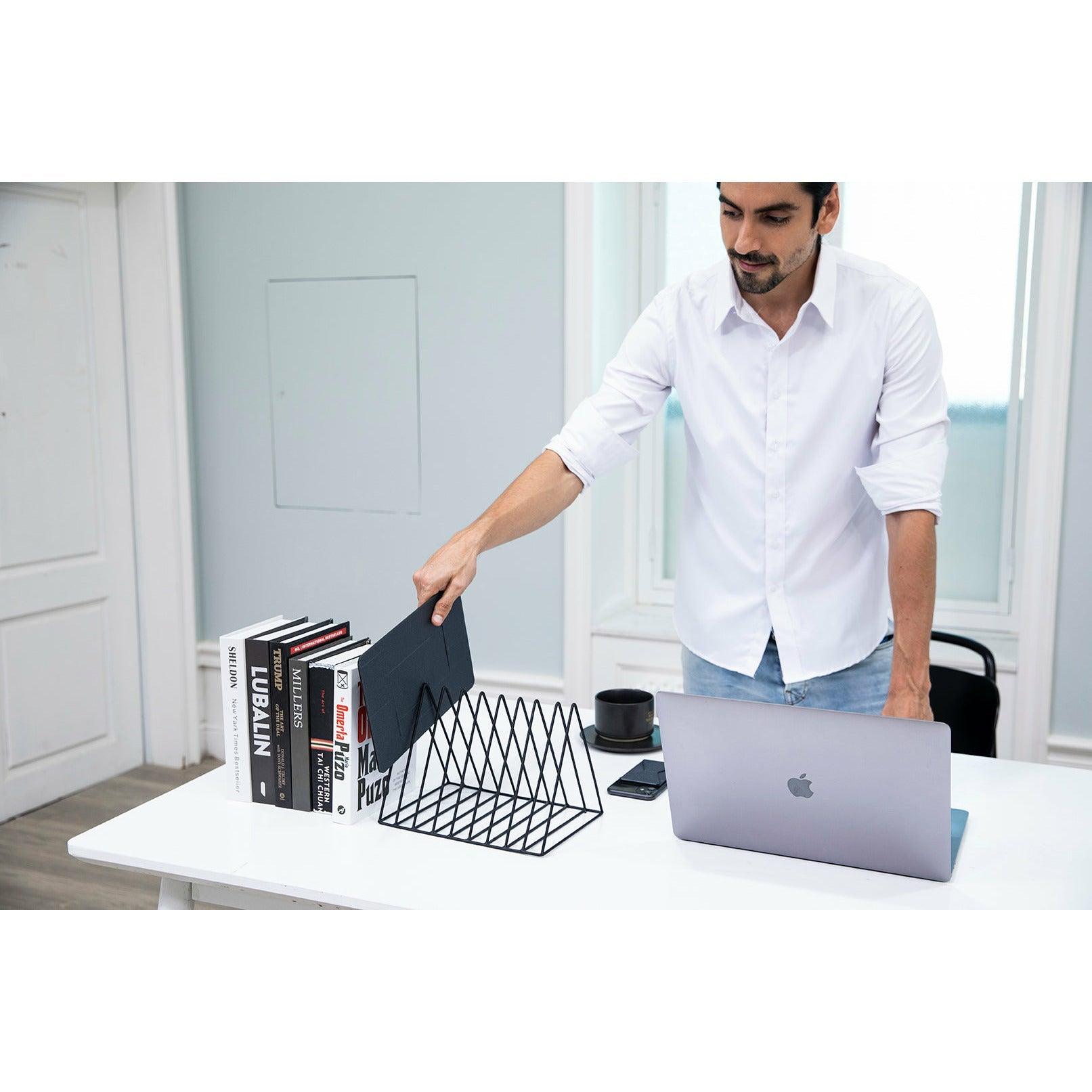 MOFT Air-Flow Non-Adhesive Universal Laptop Stand Fits 11 to 17 Inches Laptop with Vent Holes - Grab Your Gadget
