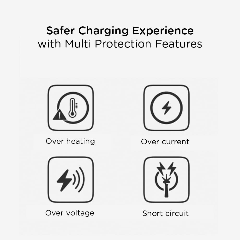 Qubo MagZap Z3 from Hero Group 3 in 1 Wireless Charger, MagSafe Compatible with iPhone, Airpods, Apple Watch & Smartphones, QC Passed - Grab Your Gadget