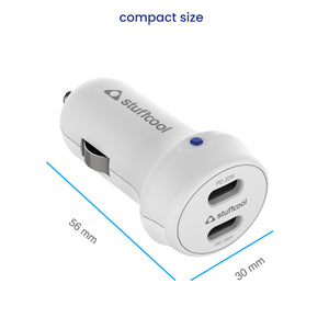 Atom Plus CC 45W Car Charger with PPS - Grab Your Gadget