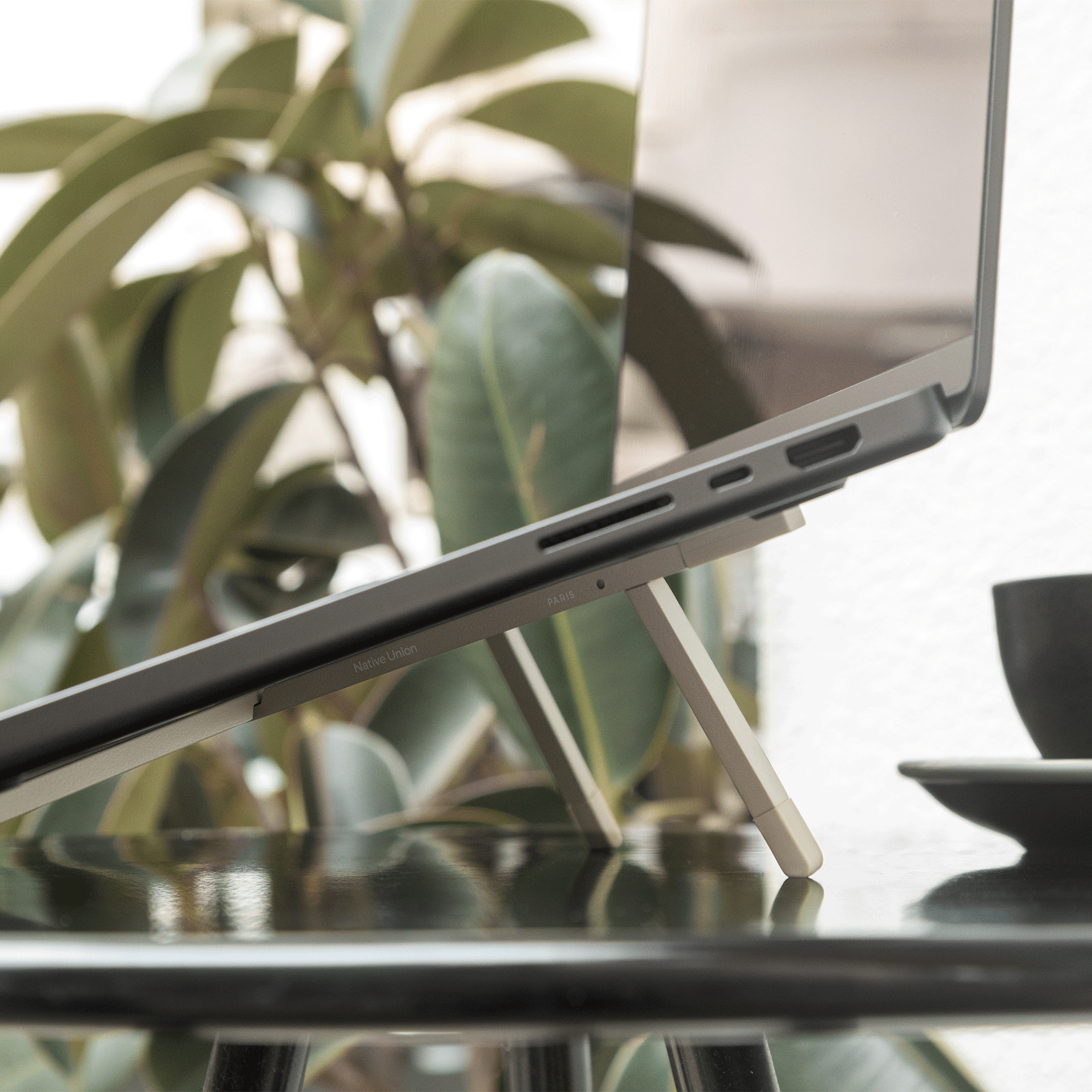 Native Union Fold Laptop Stand The ultra-slim foldable laptop stand