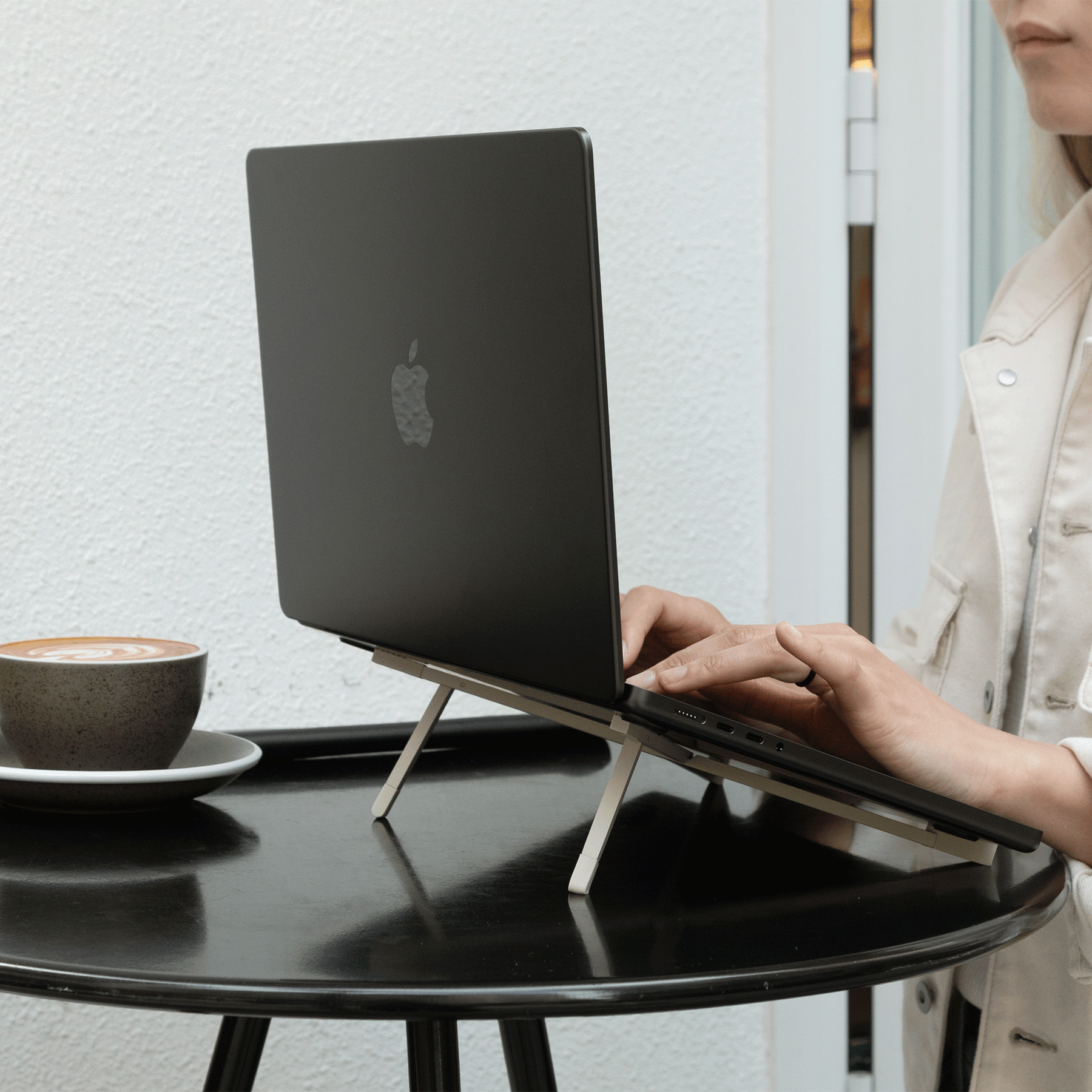 Native Union Fold Laptop Stand The ultra-slim foldable laptop stand