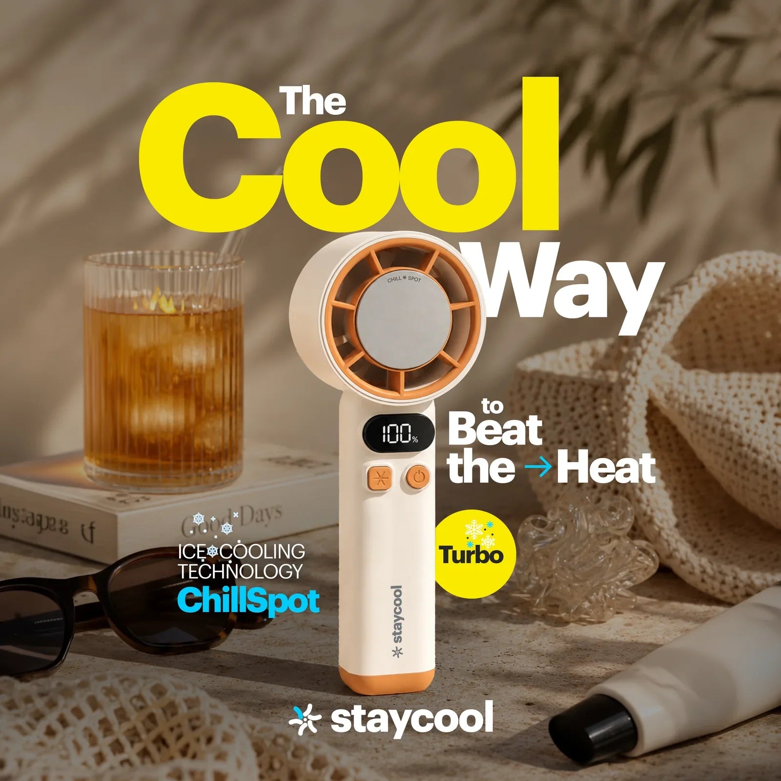 staycool turbo — Personal Cooler with ChillSpot