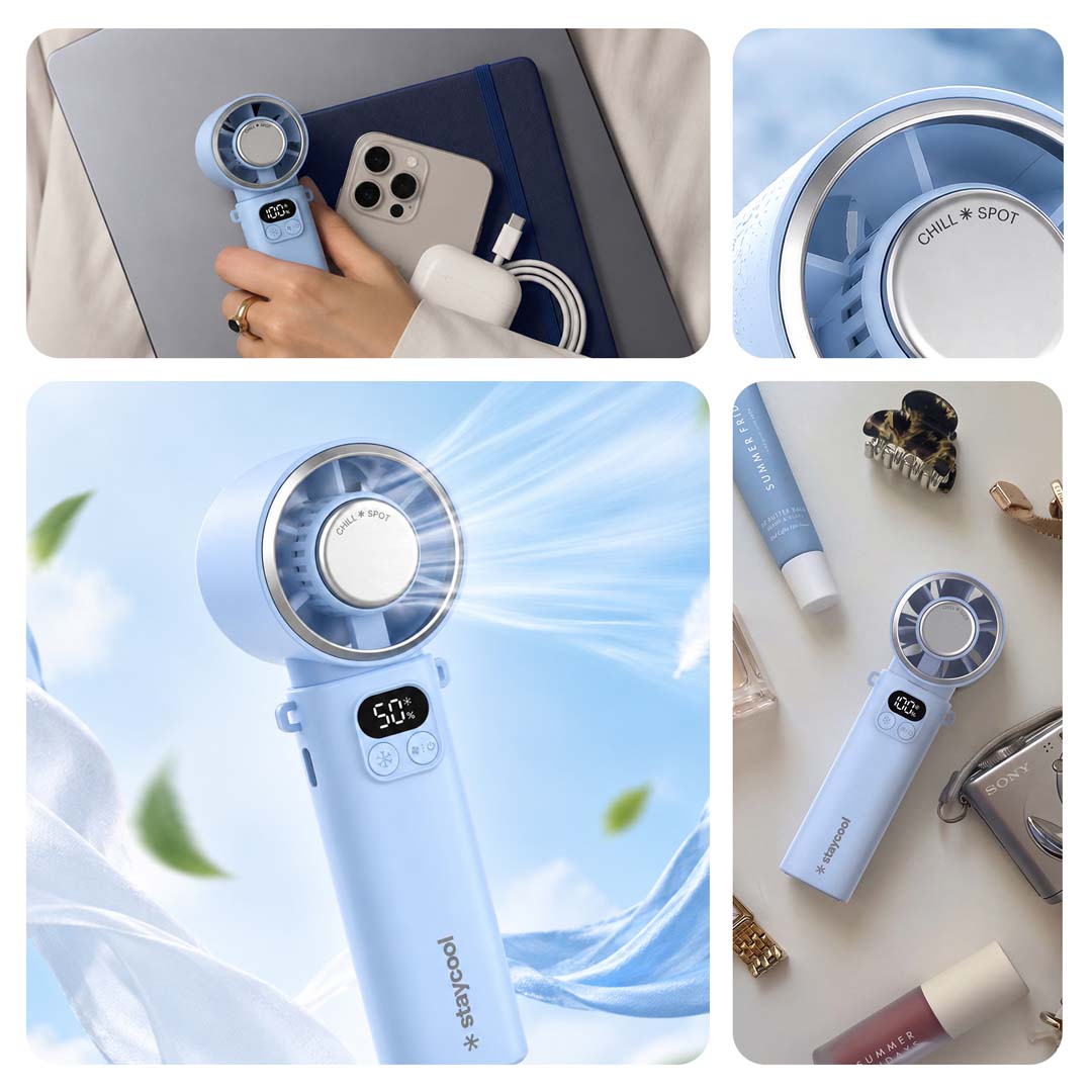 staycool turbo+ — Foldable Personal Cooler with ChillSpot