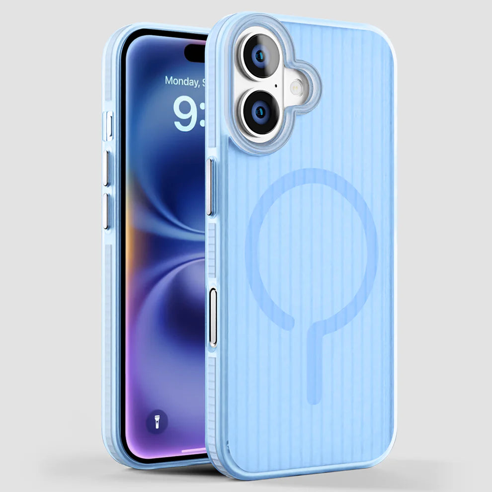 GRIPP Slimfit Apple iPhone 16 Plus with MagSafe Case - Blue