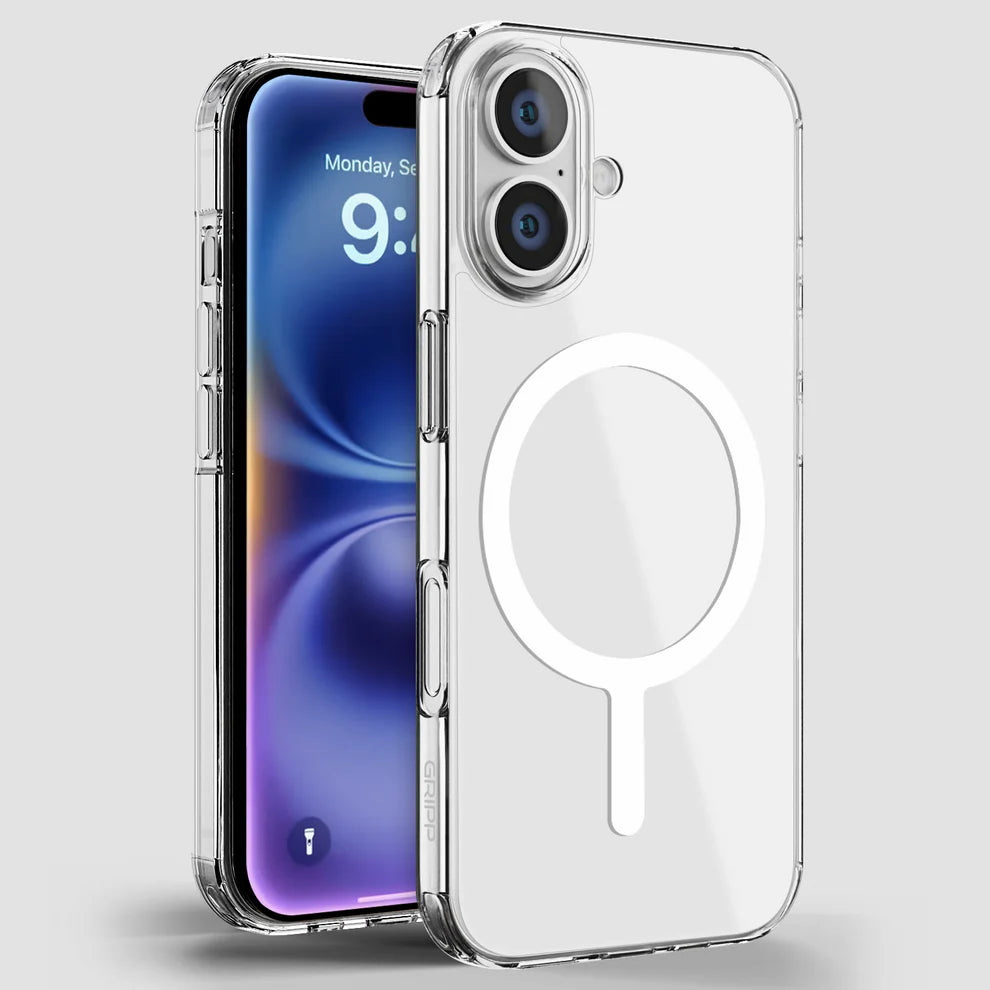 GRIPP Clear Apple iPhone 16 Plus with MagSafe Case - Clear