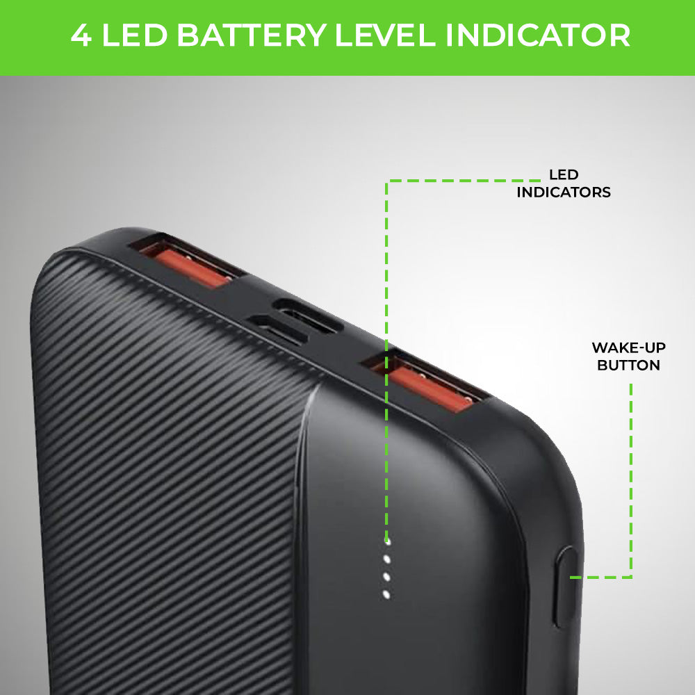 Juice-Up Pronto 22.5W/10,000 mAh Power Bank UM1123BLK