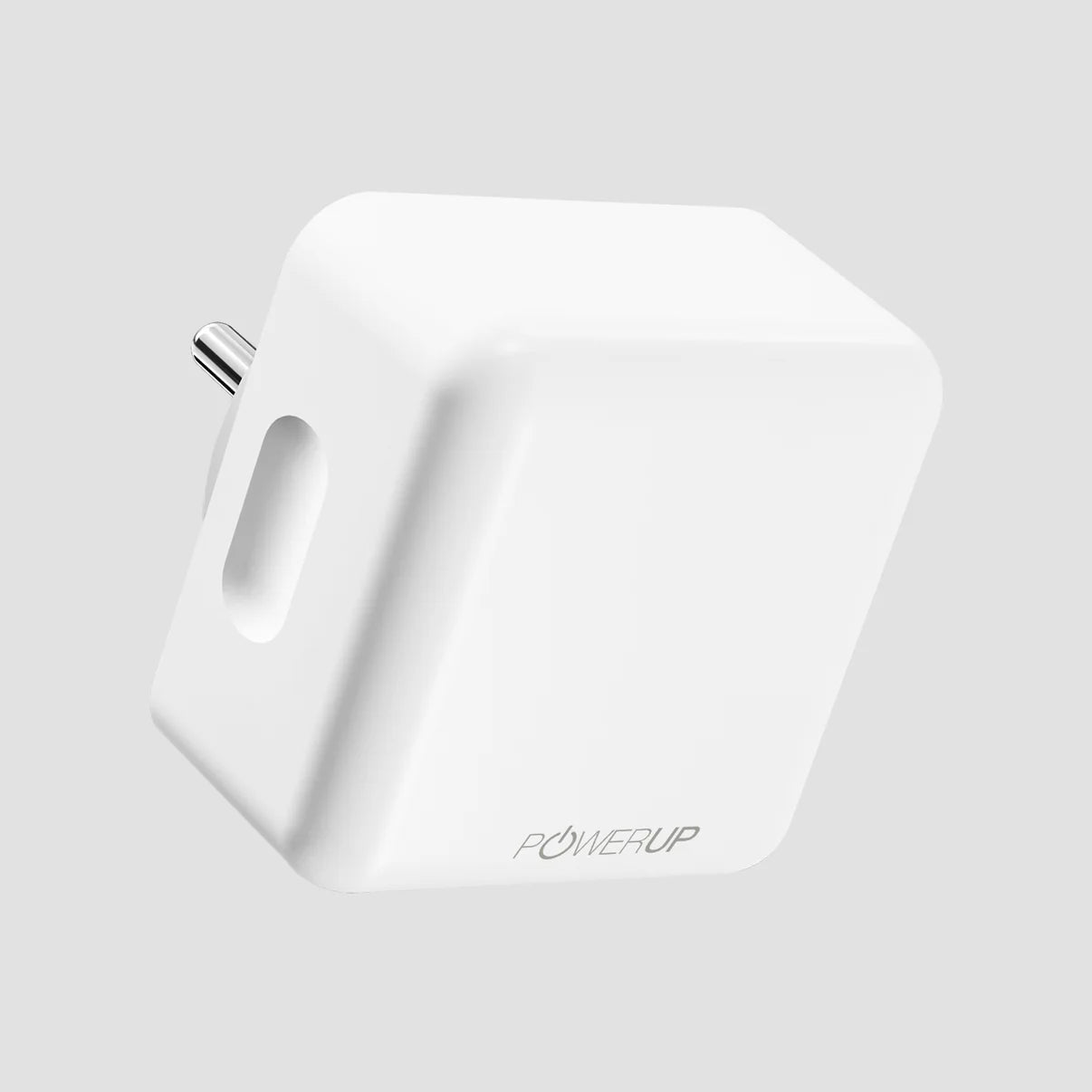 POWERUP Max Charge 40W Dual PD Type C Wall Charger - White
