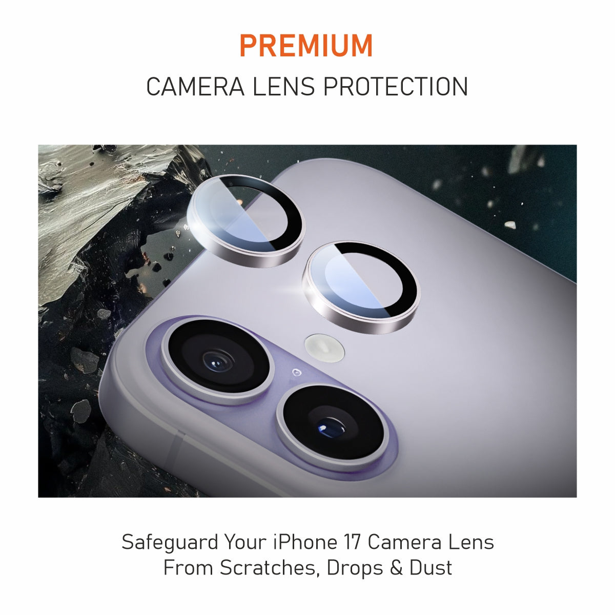 Muvtech iPhone 17 Series Camera Lens Protector