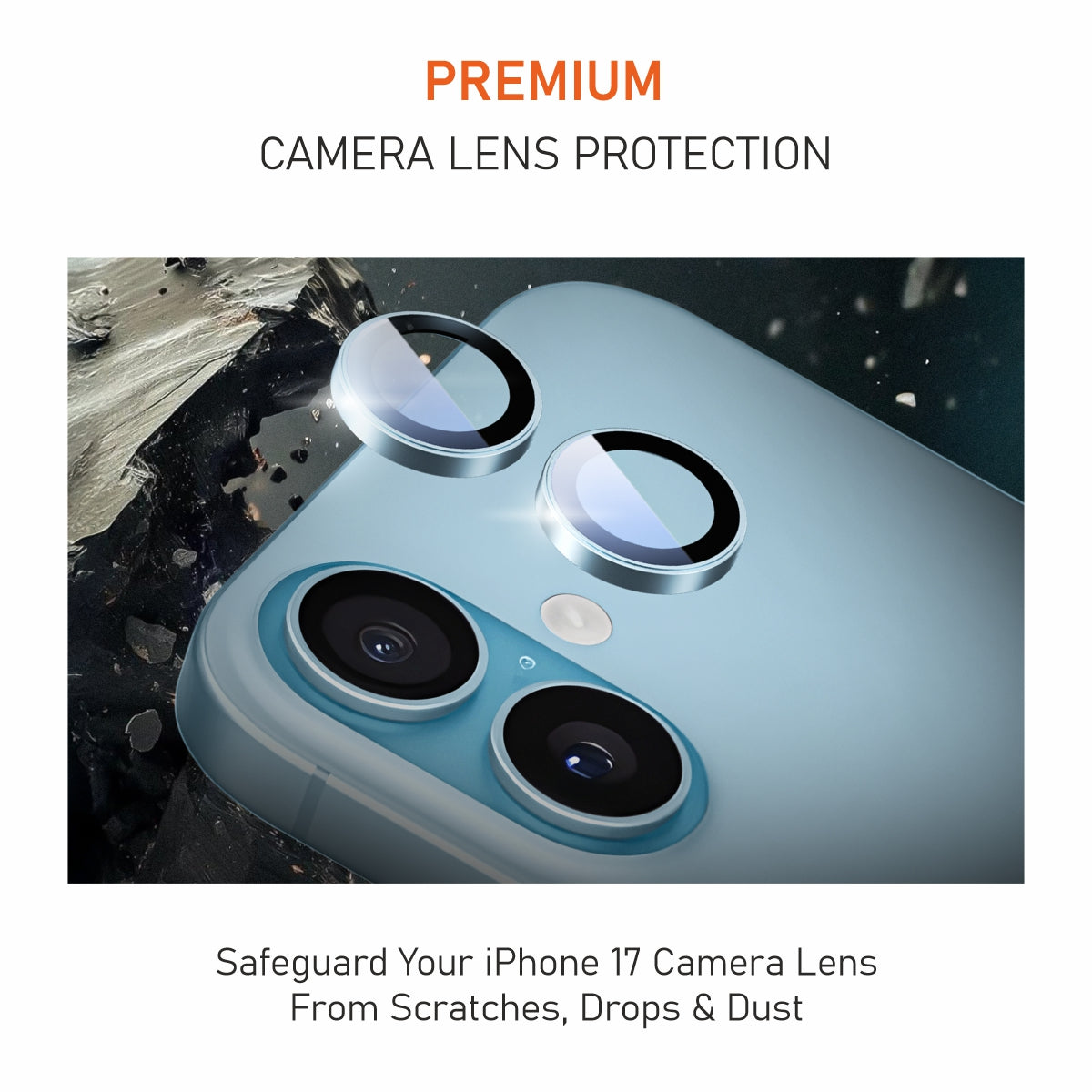 Muvtech iPhone 17 Series Camera Lens Protector