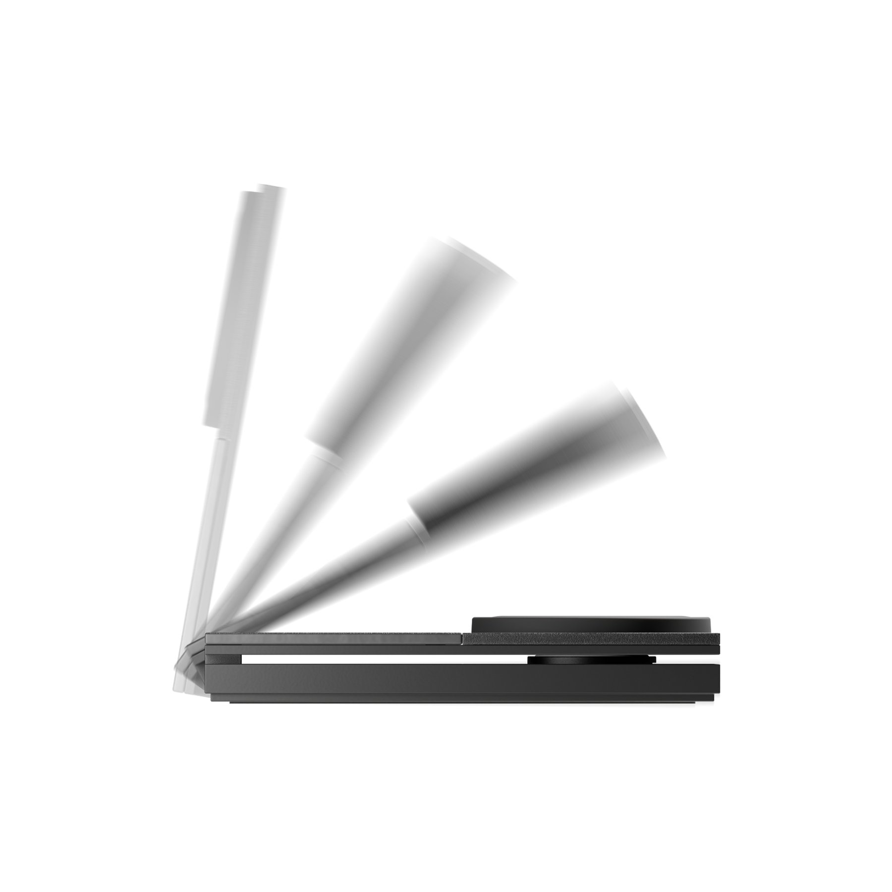 Native union Rise 3-in-1 Magnetic Wireless Charger The space-saving Qi2 charging stand for your iPhone, AirPods & Apple Watch