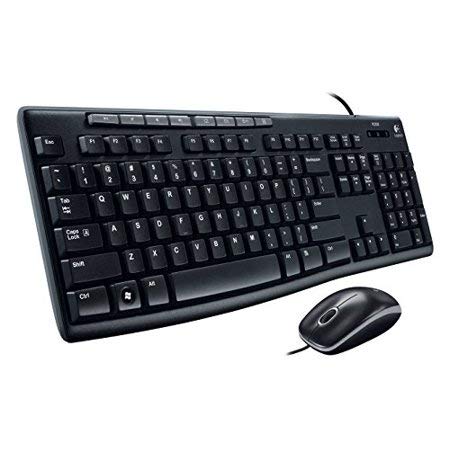 Logitech MK200 Wired Multimedia Keyboard Combo Kit