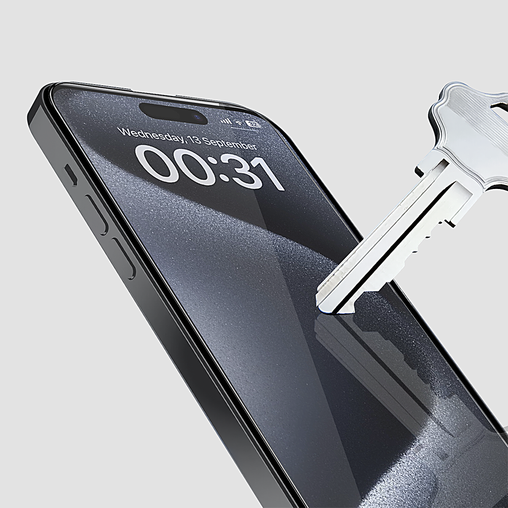 GRIPP 3D Tempered Glass for Apple iPhone 15 Pro
