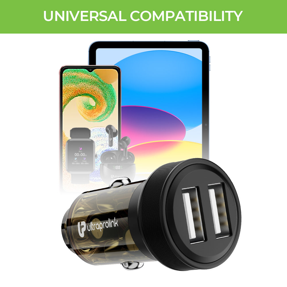 Higher Power Car Charger with 3in1 Charging Cable UM1109