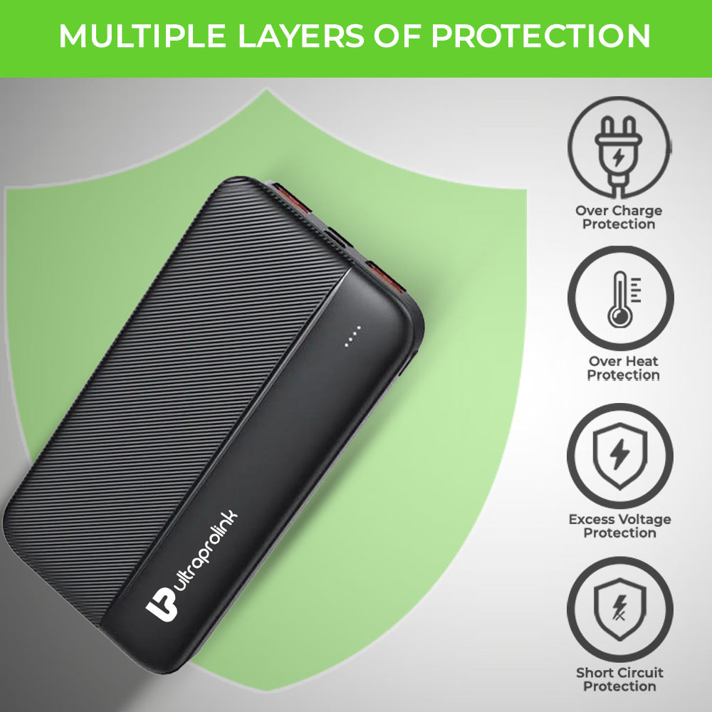 Juice-Up Pronto 22.5W/10,000 mAh Power Bank UM1123BLK