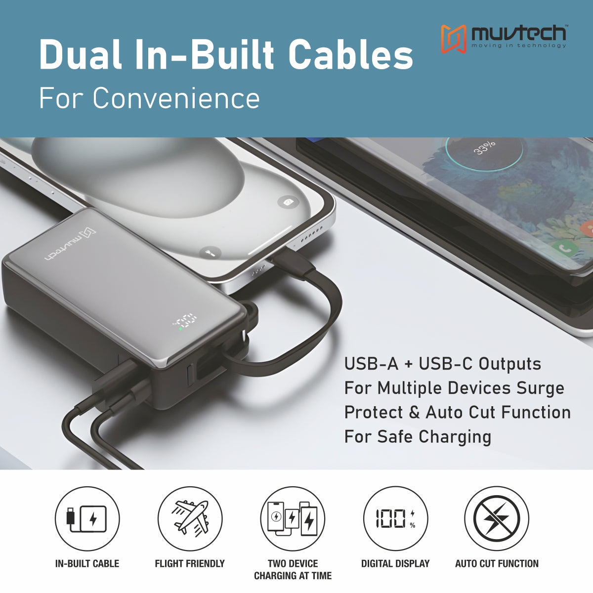 Mini Mate 10000mAh Power Bank