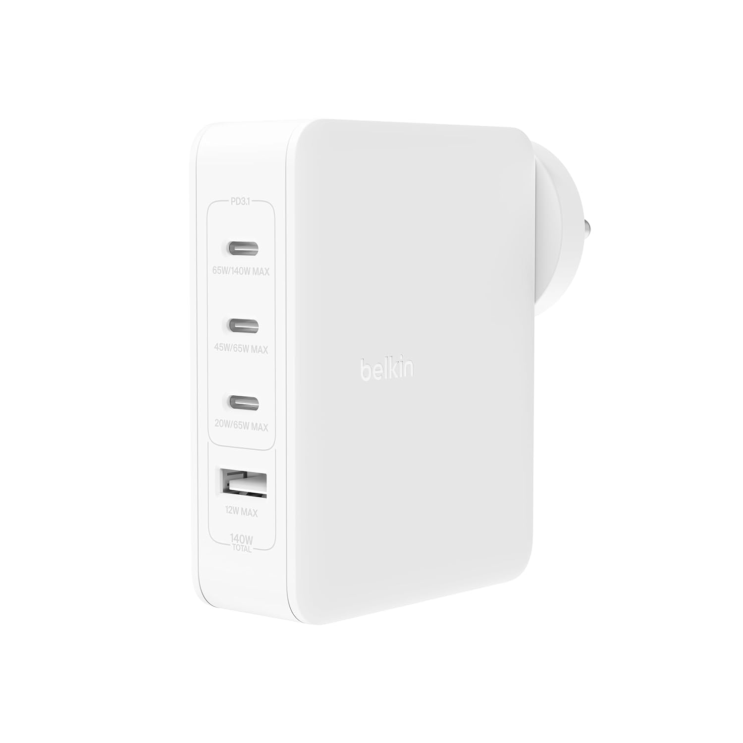 BoostCharge Pro 140W 4-Port GaN Wall Charger