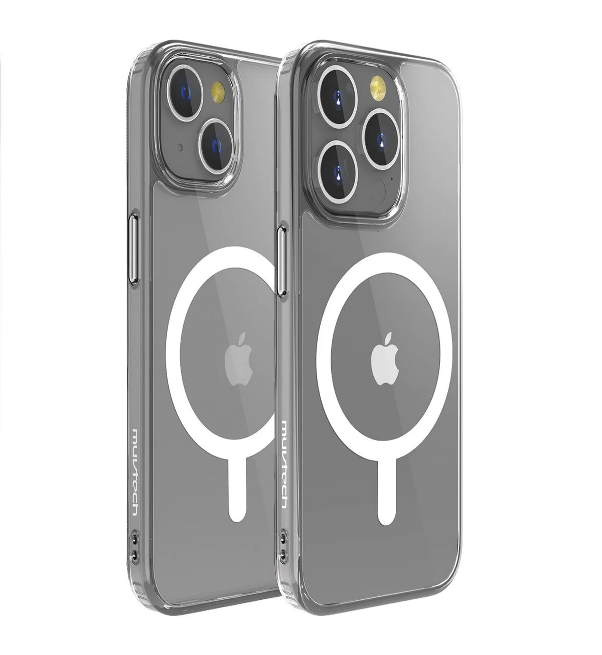 Muvtech ARMOUR SNAP Case for iPhone 14 Pro Clear